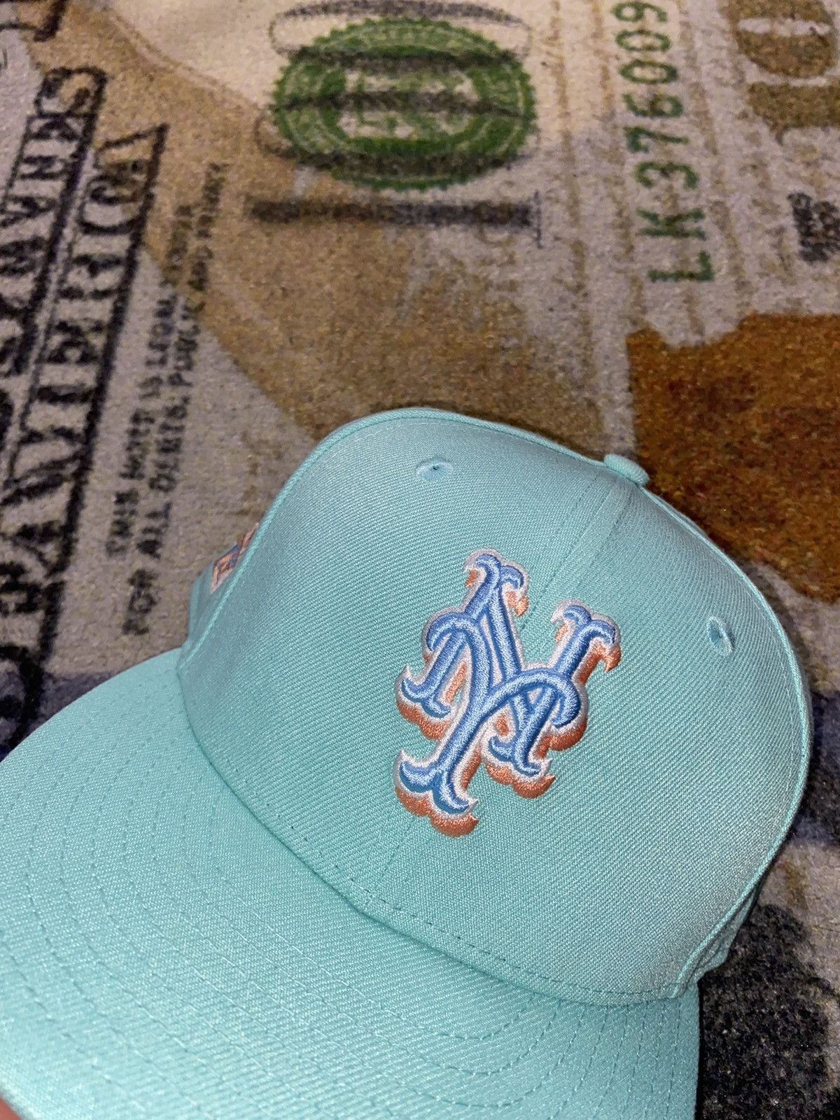 MLB New Era New York Mets 59FIFTY Hat (7 3/8) Size ONE SIZE - 2 Thumbnail