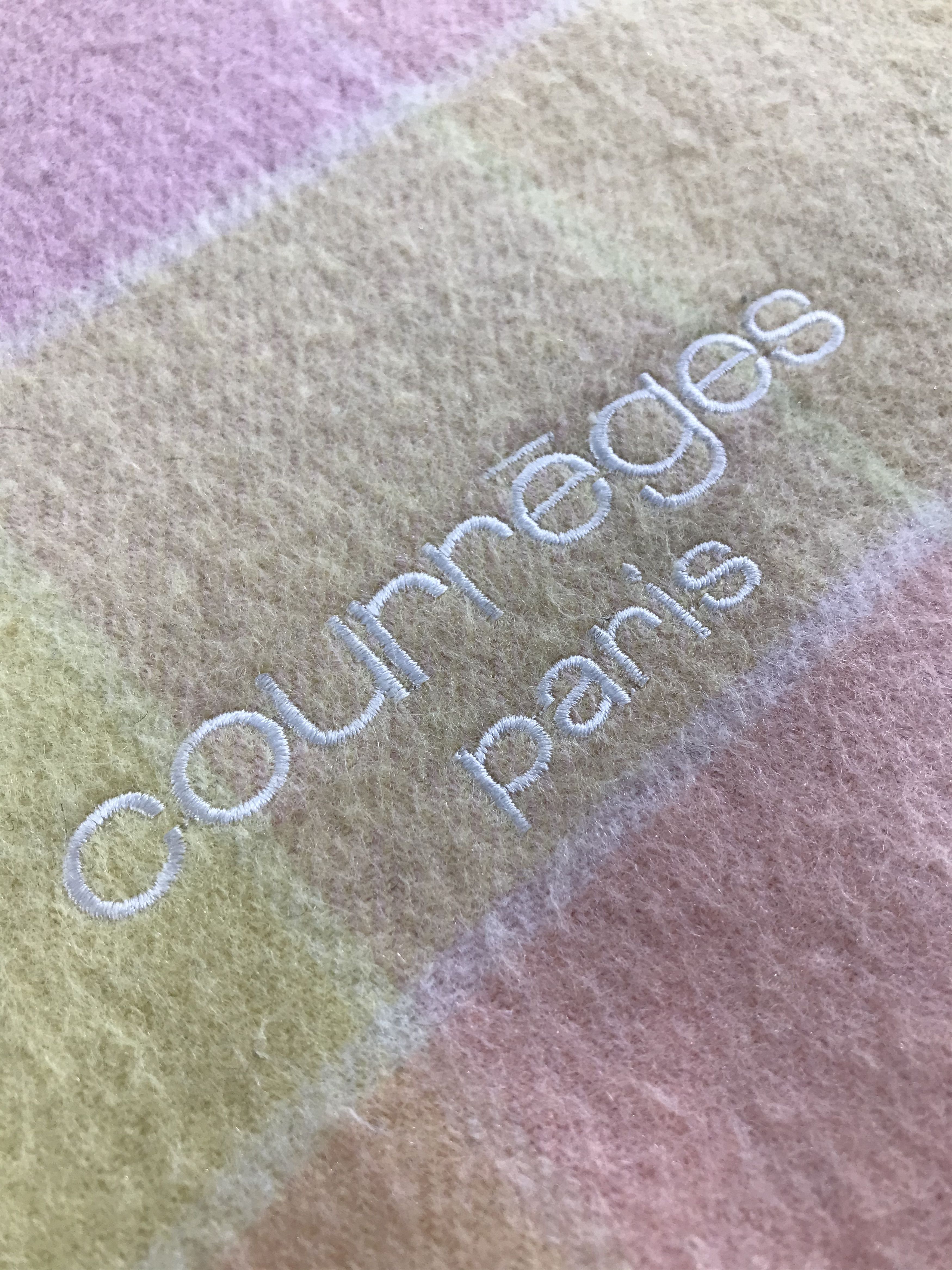Courreges Vintage Courreges Scarf/Muffler/Neckwear MF950 Size ONE SIZE - 4 Thumbnail