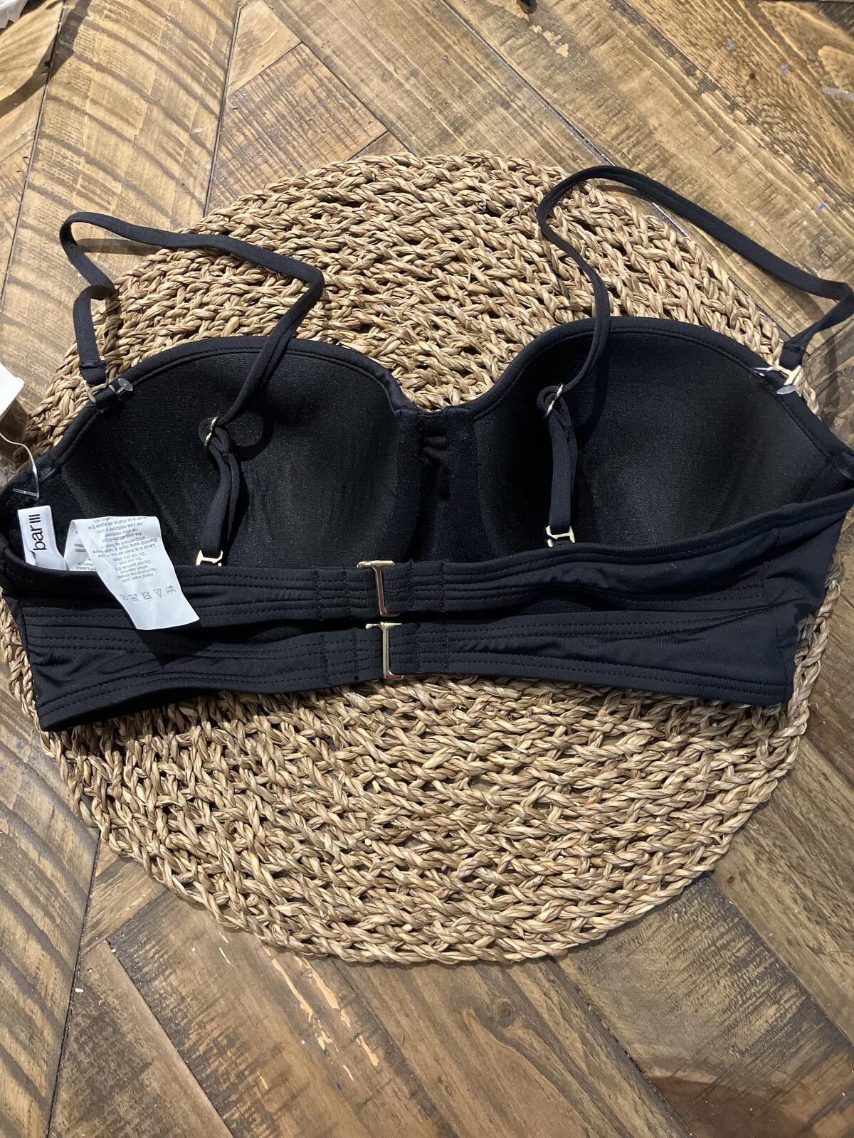 Other NWT Bar lll Black Strapless Bra with Adjustable Straps Size ONE SIZE - 4 Thumbnail
