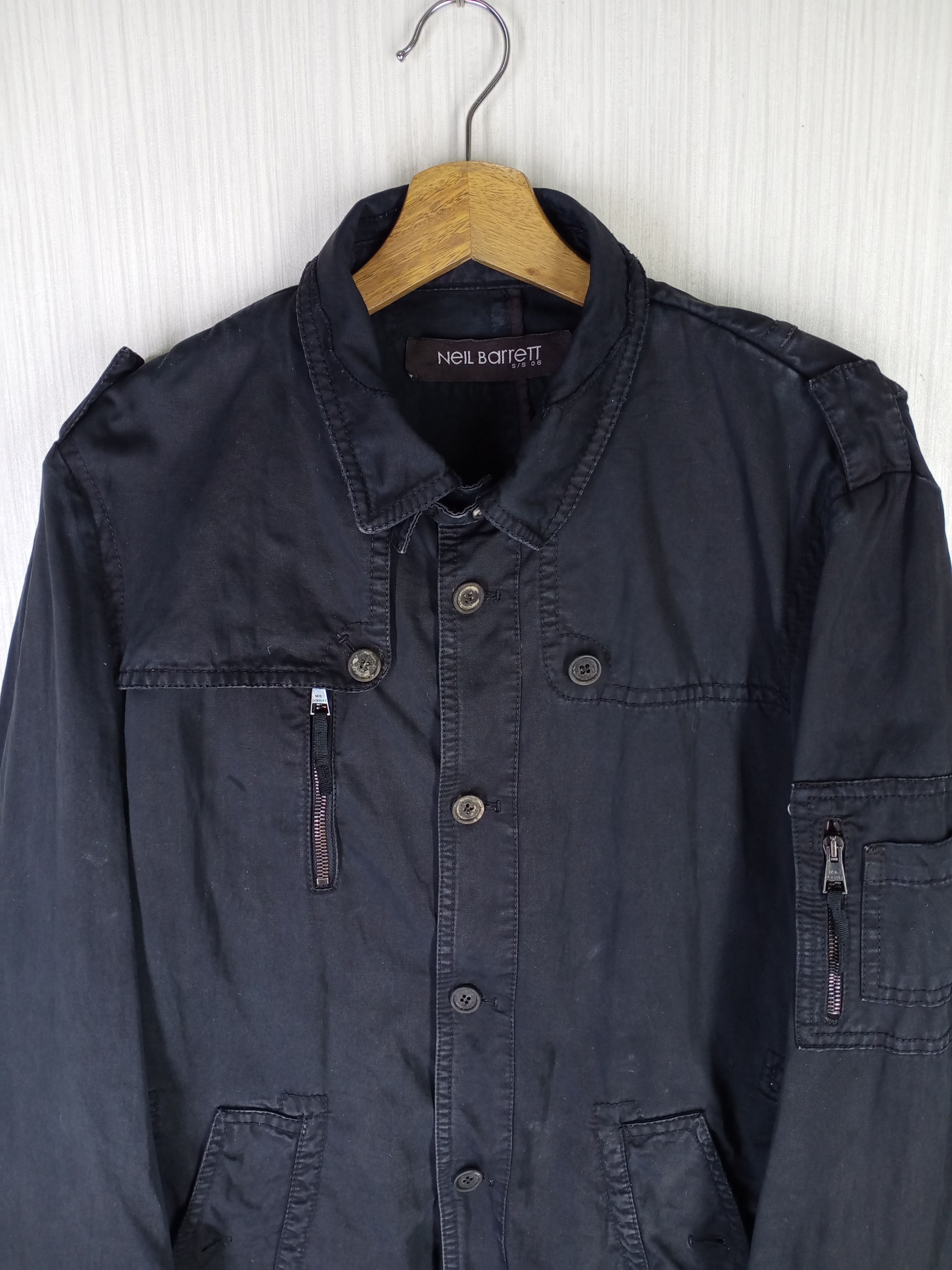 Neil Barrett Neil Barrett Blouson Jacket Nice Design Size US S / EU 44-46 / 1 - 6 Thumbnail