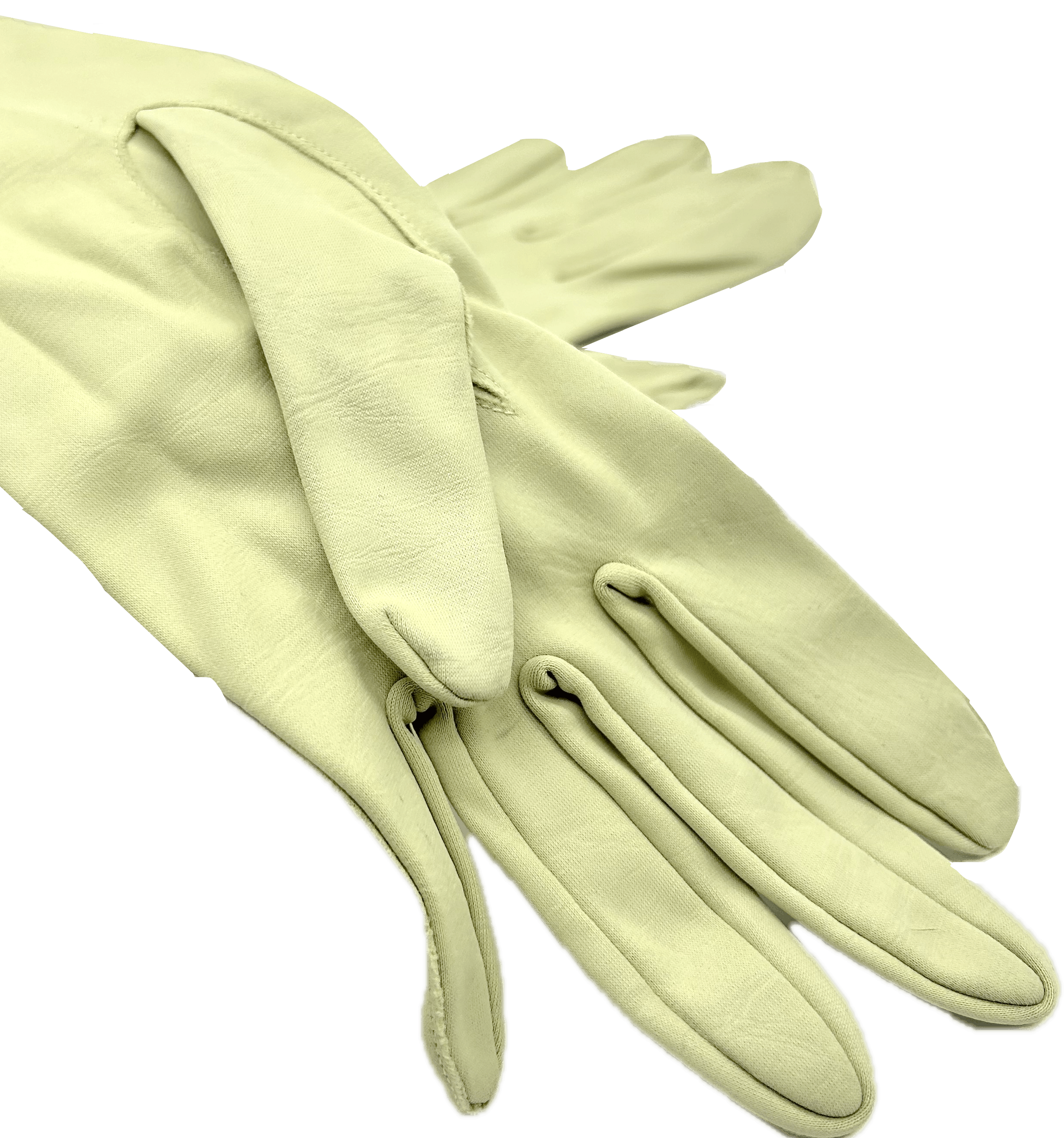 Vintage 1950's Sage Green Gloves Size ONE SIZE - 4 Thumbnail