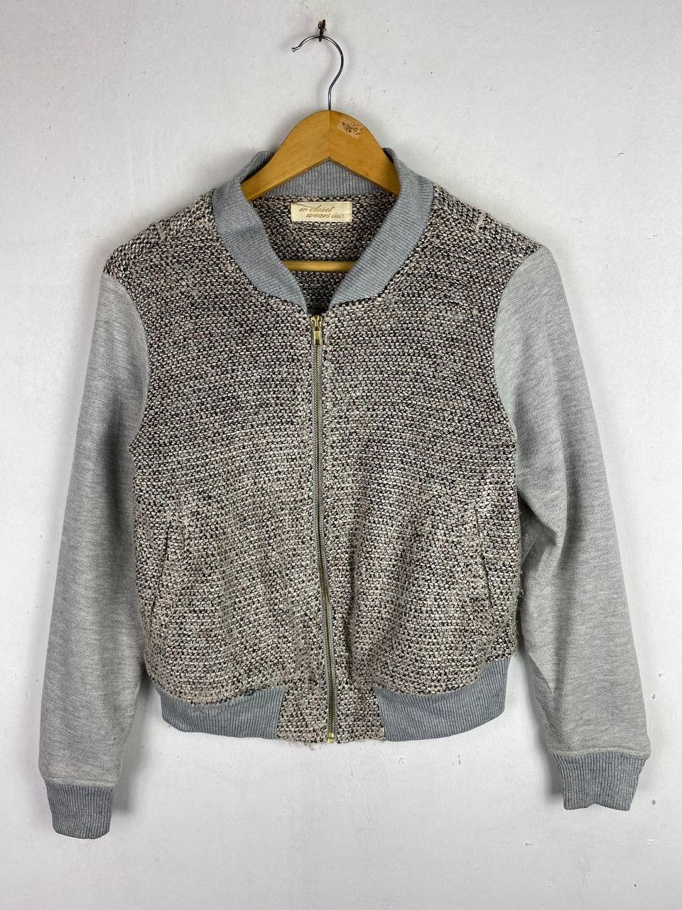 japanese brand bomber knitted jacket nice design