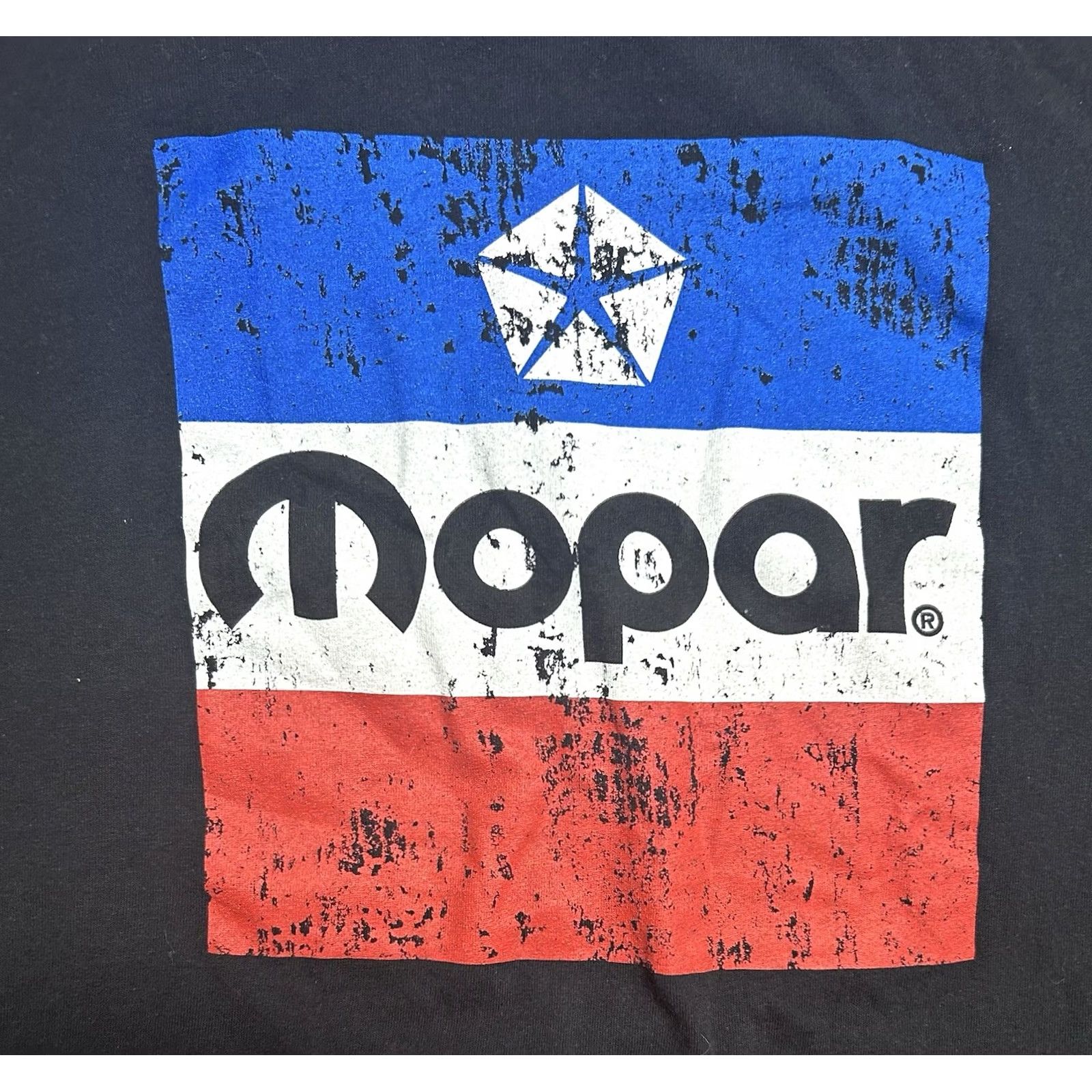 Vintage Mopar Vintage Black T-Shirt Short Sleeve Tee Men's XL Distressed Cars Parts Graphic Print Shirt Size US XL / EU 56 / 4 - 6 Thumbnail