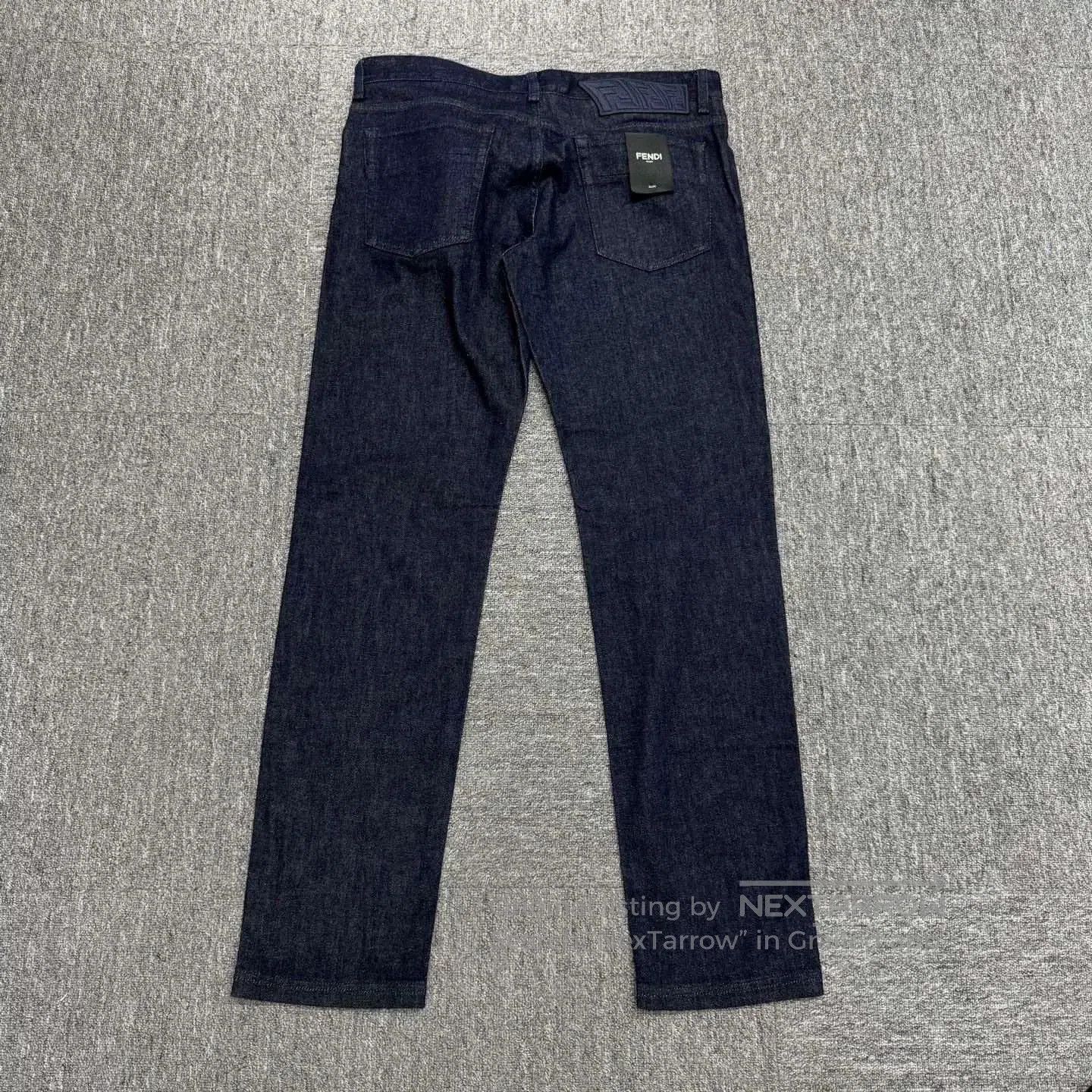 Fendi Fendi Embroidered Logo Denim Jeans. Size US 36 / EU 52 - 5 Thumbnail