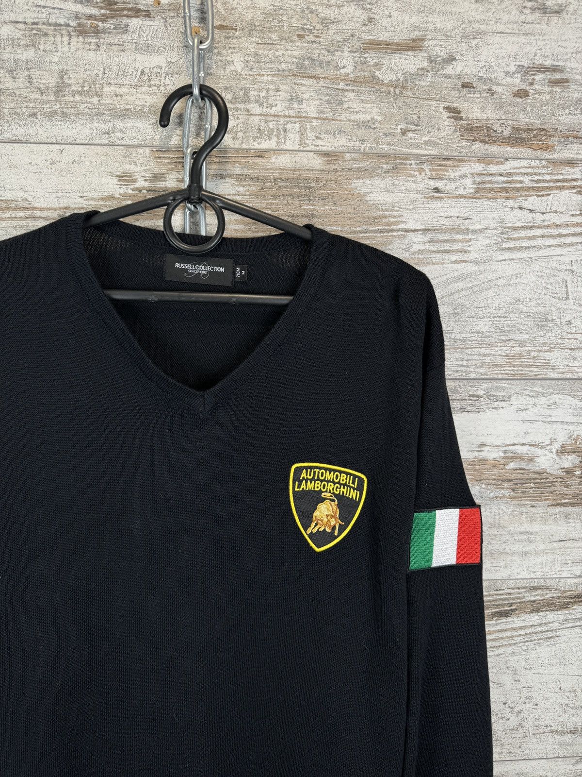 Lamborghini Mens Vintage Automobile Lamborghini Sweater Knitwear racing Size US M / EU 48-50 / 2 - 3 Thumbnail