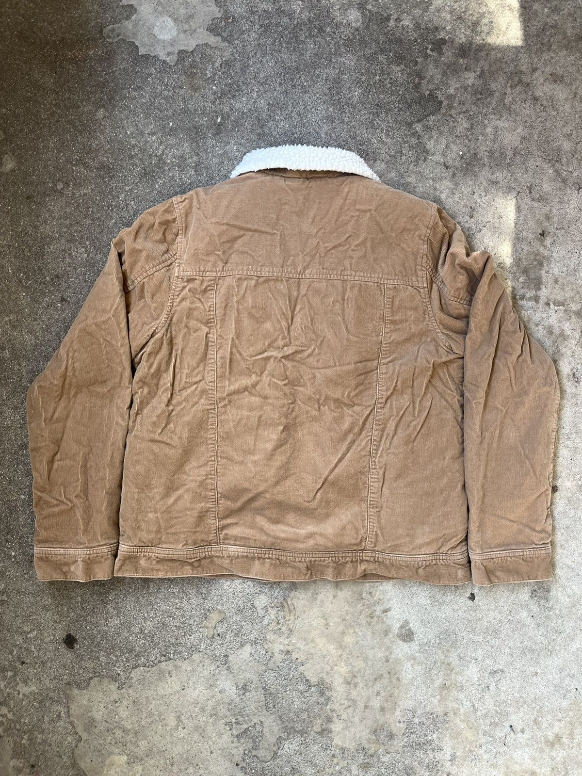 Vans Y2K Vans Corduroy Sherpa Wool Lined Jacket Size US XS / EU 42 / 0 - 5 Thumbnail