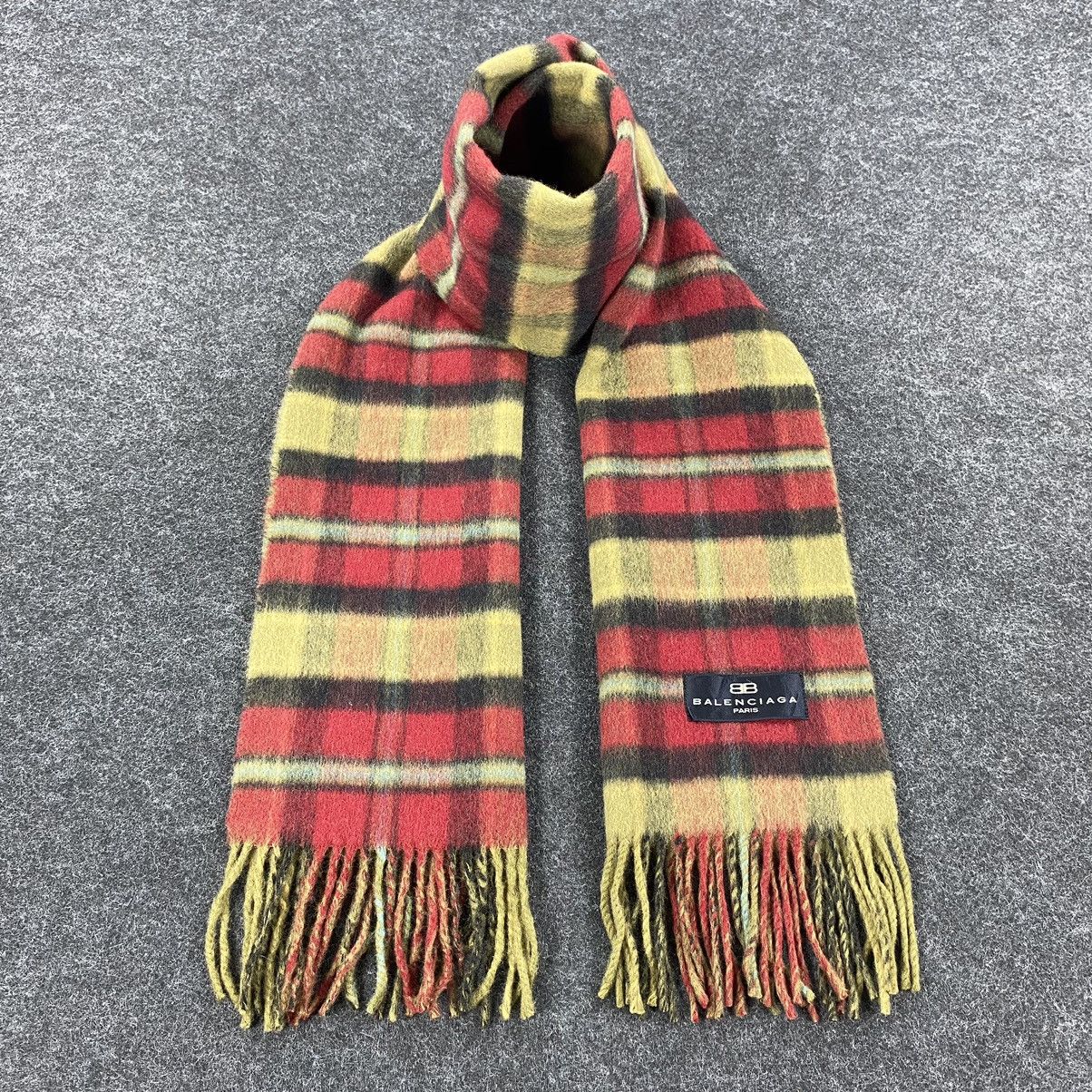 Balenciaga × Vintage Balenciaga Scarf # D281 # Muffler # Neckwear Size ONE SIZE - 1 Thumbnail