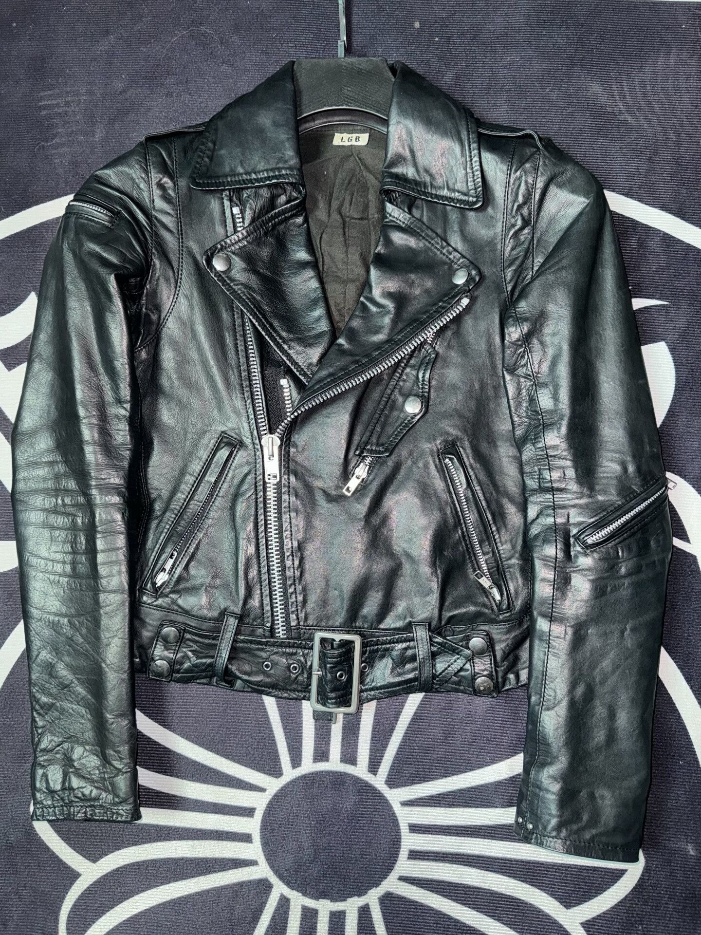 Number (N)ine LGB King Leather Jacket Size US XS / EU 42 / 0 - 1 Thumbnail