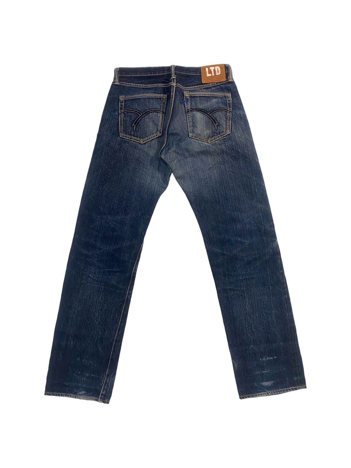 The Flat Head Vintage Iron Heart Selvedge Denime Size US 30 / EU 46 - 2 Thumbnail