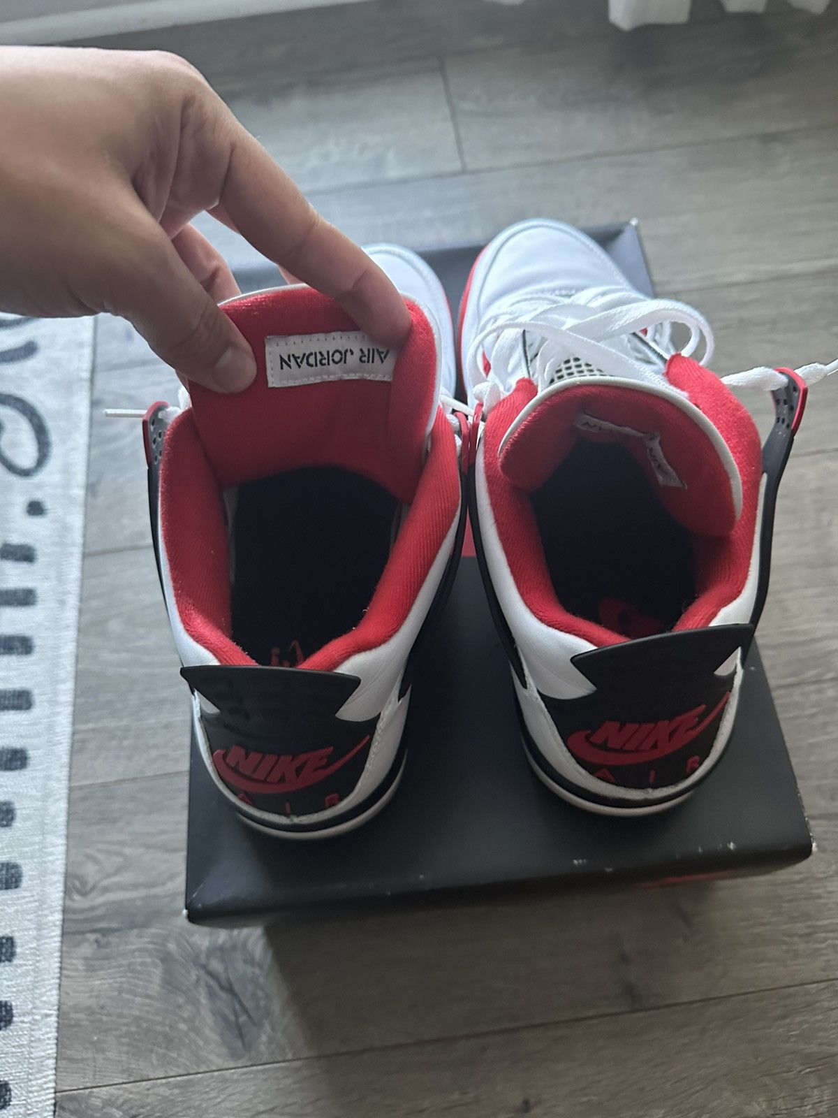 Jordan Brand Jordan Fire Red 4’s Size US 11 / EU 44 - 6 Thumbnail