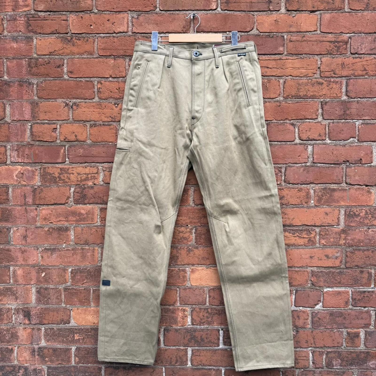 Other G star raw selvedge relaxed straight chinos 31x32 Size US 31 - 1 Thumbnail