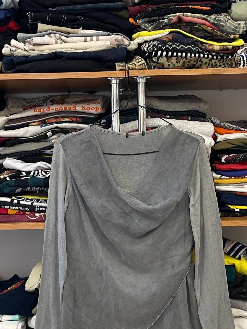 Japanese Brand Blue Avant Garde Mesh Japan Style Abstract Long sleeve Size M / US 6-8 / IT 42-44 - 2 Thumbnail