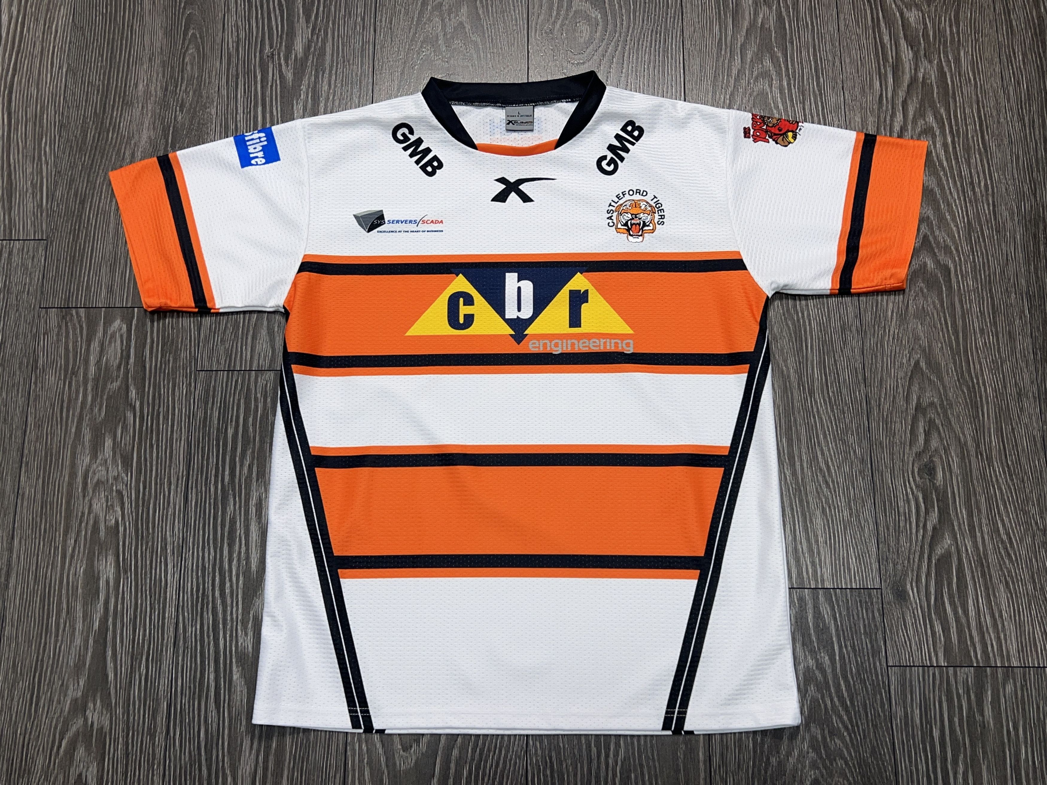 Gear for Sports XBlades Castleford Tigers Rugby League England Jersey Shirt Size US L / EU 52-54 / 3 - 1 Thumbnail