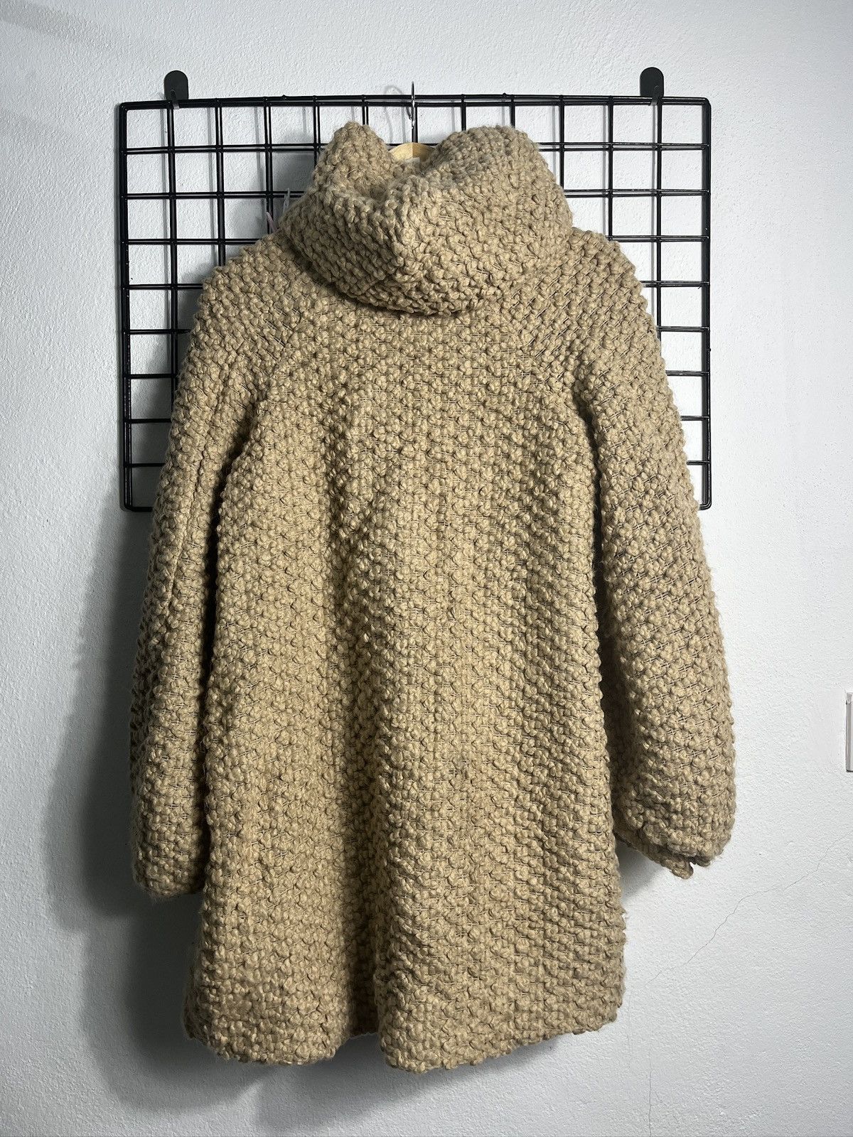Tsumori Chisato Chunky Bubble Knit Hoodie
