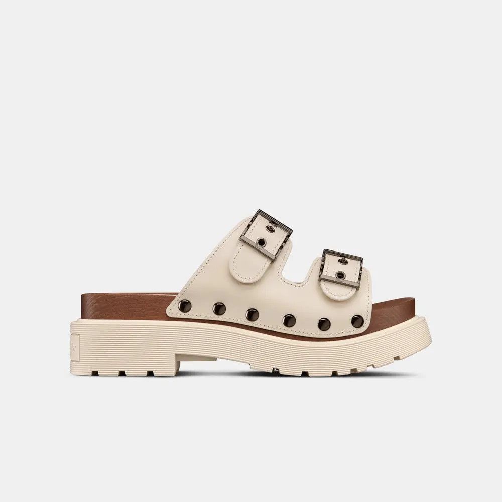 image of Dior O1Bcso1Str0524 Strap Sandals In White, Women's