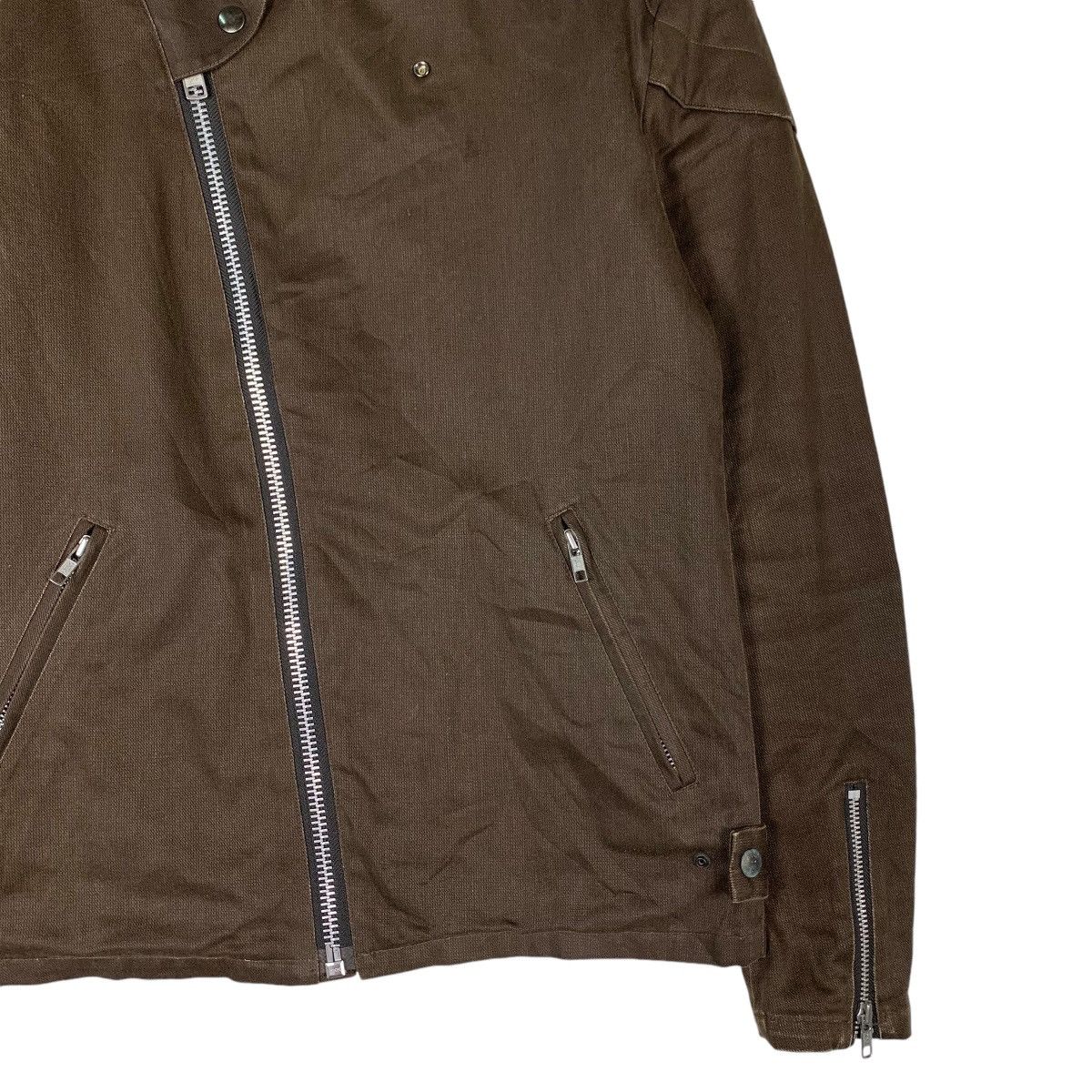 Japanese Brand REATS TAILOR ZAZOUS Asymmetrical Jacket #1285-C58 Size US S / EU 44-46 / 1 - 4 Thumbnail