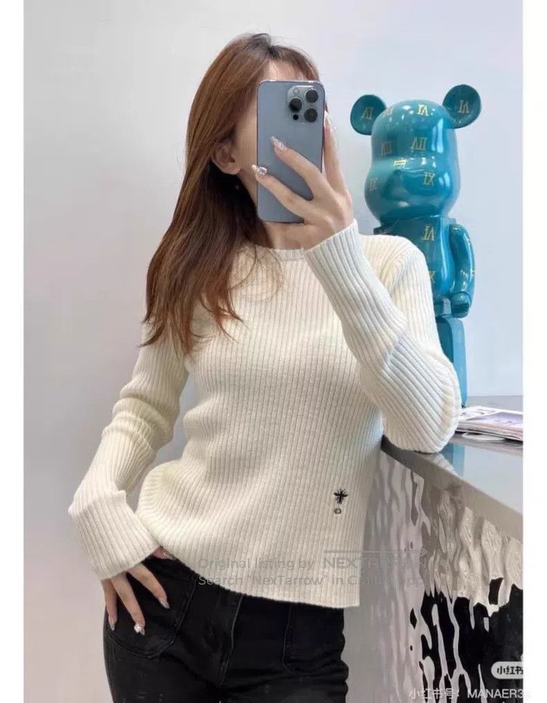 Dior Dior Little bee embroidery long sleeves Size S / US 4 / IT 40 - 7 Thumbnail