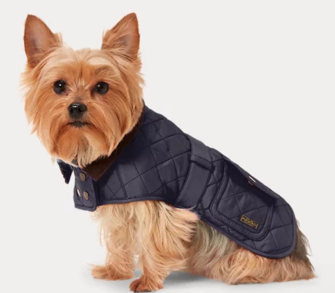 Ralph Lauren Ralph Lauren Dog Fleece-Lined Dog Barn Jacket size L Navy Size ONE SIZE - 3 Thumbnail