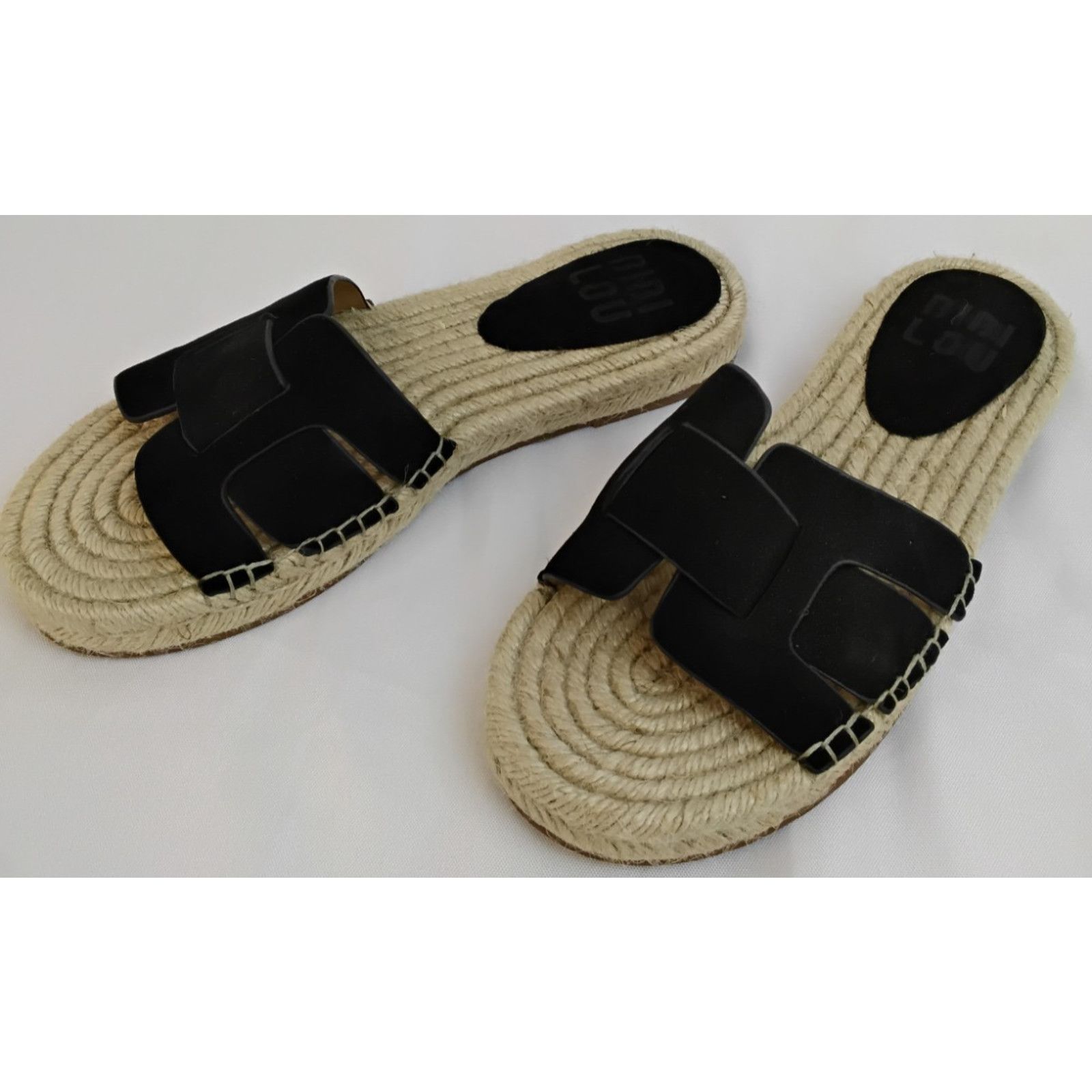 Other Bibi Lou Espadrille Sandals EU 39 US Women's 9 Black Suede Size US 9 / IT 39 - 4 Thumbnail