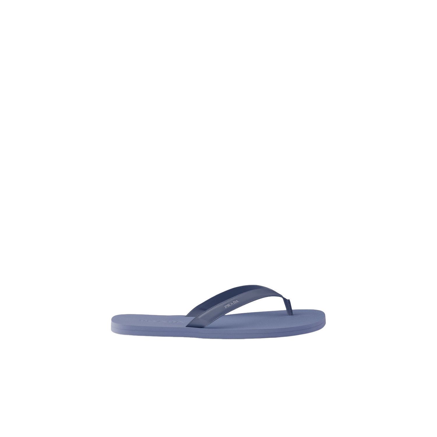 Prada PRADA $850 Aviation Blue Leather Flip Flops New & Authentic Size US 11 / EU 44 - 2 Thumbnail