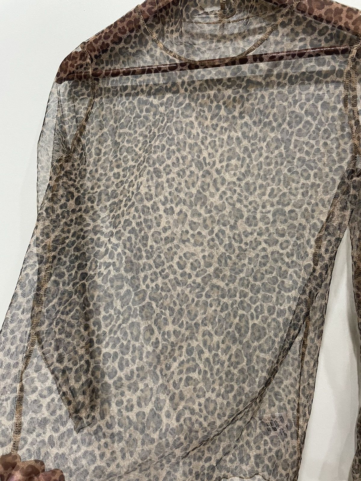 Journal Standard Journal Standards Leopard Mesh Size ONE SIZE - 3 Thumbnail