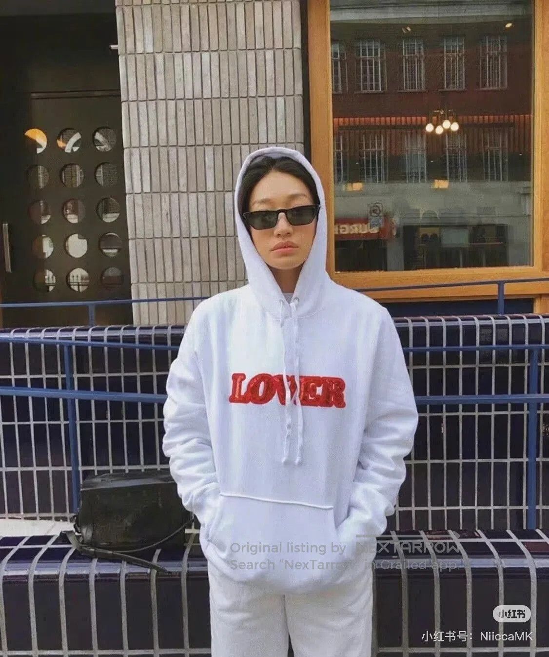 BIANCA CHANDON Bianca Chandon Sequin Hoodie in White. Size S / US 4 / IT 40 - 8 Thumbnail