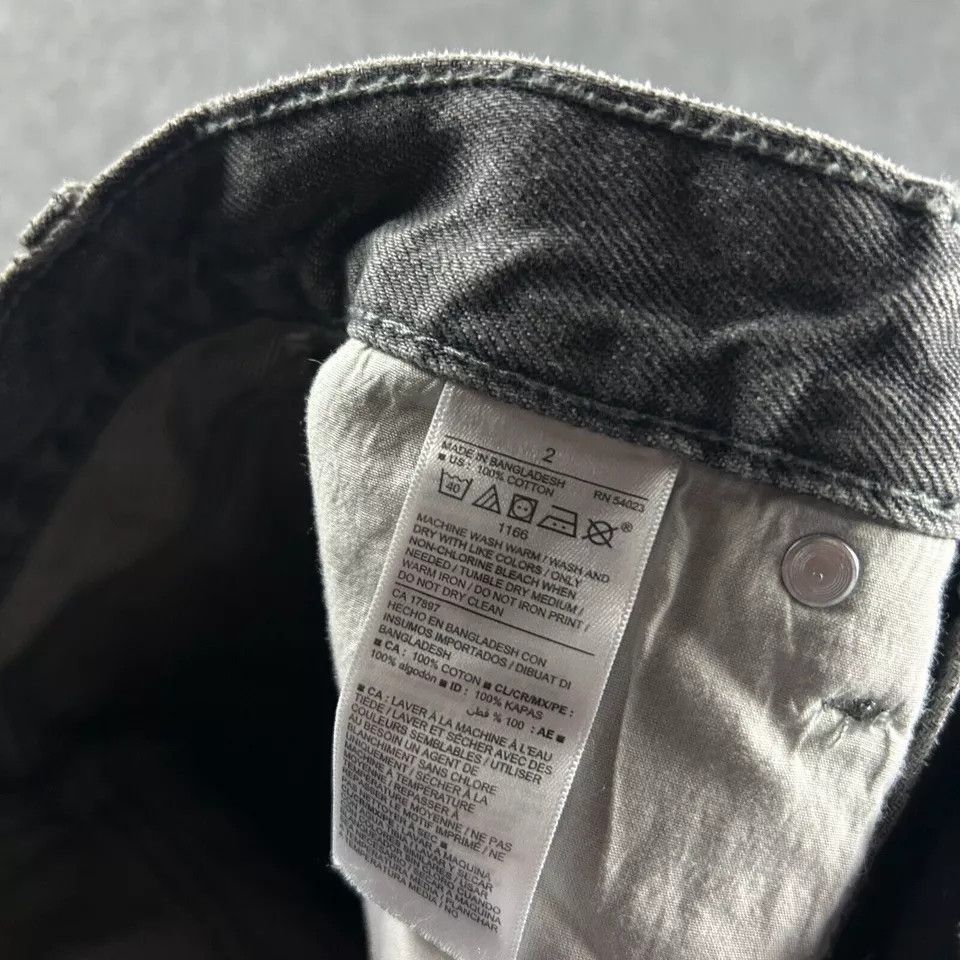 Old Navy Old Navy Jeans Womens 2 Gray Sky Hi Straight Cut Off Size 28" / US 6 / IT 42 - 8 Thumbnail