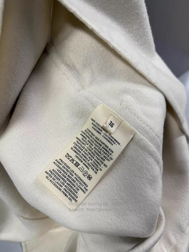 Hermes Hermes 23SS Tie-Dyed Pig Nose Buckle Cashmere Vest - Cashm Size XS / US 0-2 / IT 36-38 - 4 Thumbnail