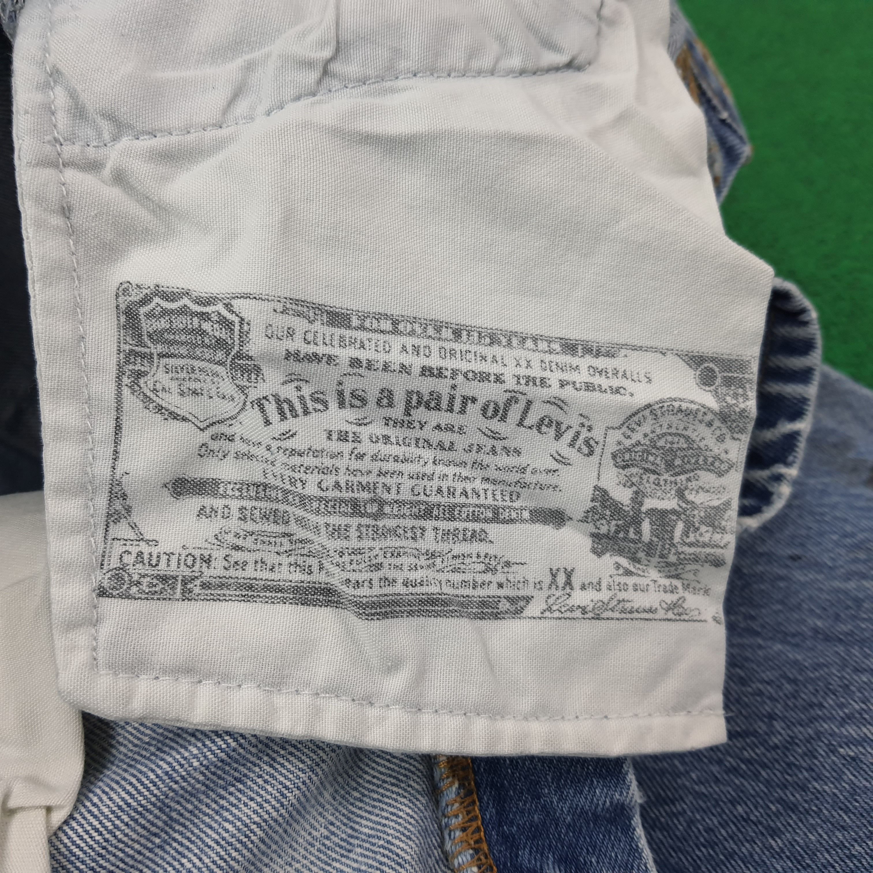 Levi's Vintage Levi's 501 Denim Distressed Paint Jeans C252N10 Size US 28 / EU 44 - 10 Thumbnail
