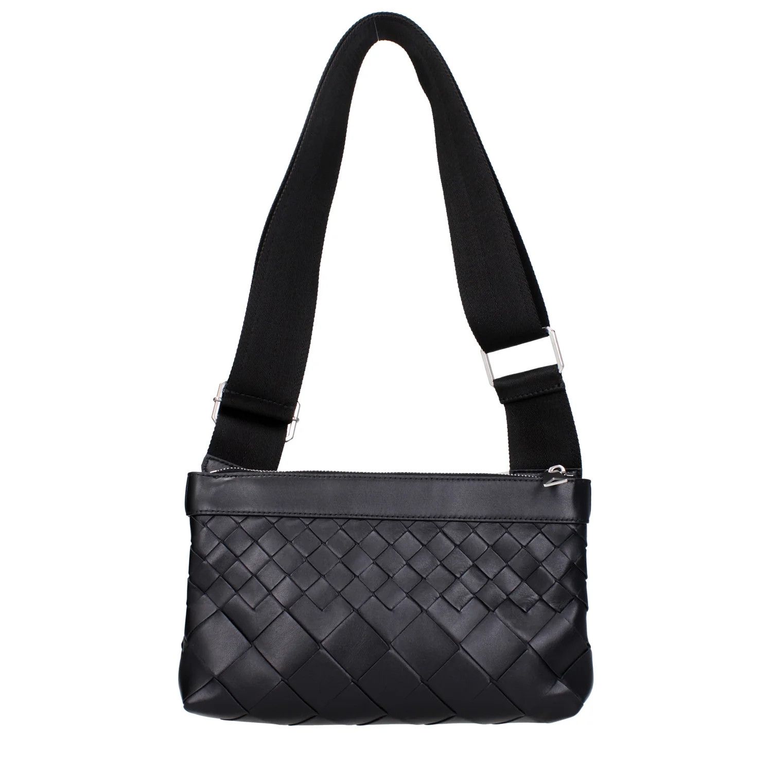 Bottega Veneta ob1o1e0325 Size: OS / Leather Crossbody Bag in Black Size ONE SIZE - 3 Thumbnail