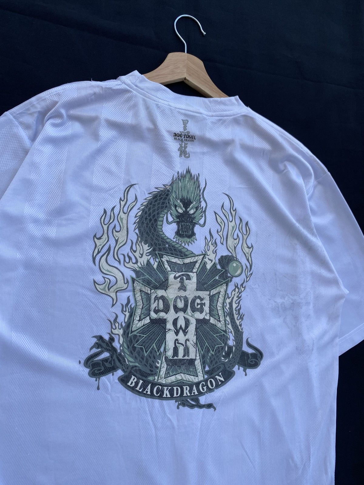 Dogtown Rare Vintage 90s Dog Town Black Dragon Jersey Size US L / EU 52-54 / 3 - 6 Thumbnail