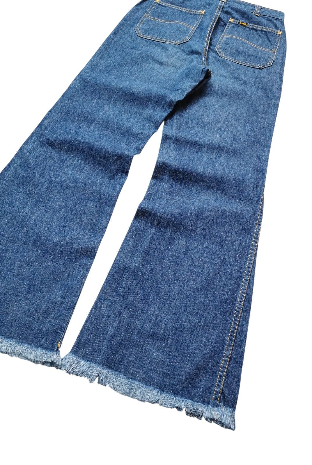 Lee 70s,80s Lee Vintage Bootcut Jeans Talon 42 Zipper Size 27" / US 4 / IT 40 - 7 Thumbnail