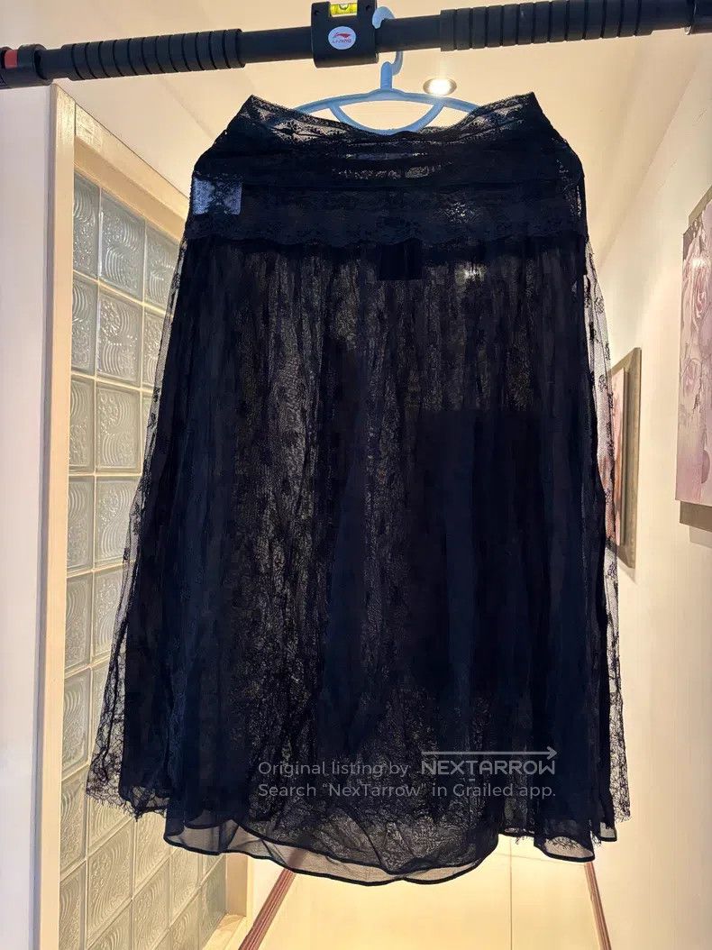 Valentino Valentino Black lace skirt Size XS / US 0-2 / IT 36-38 - 1 Thumbnail