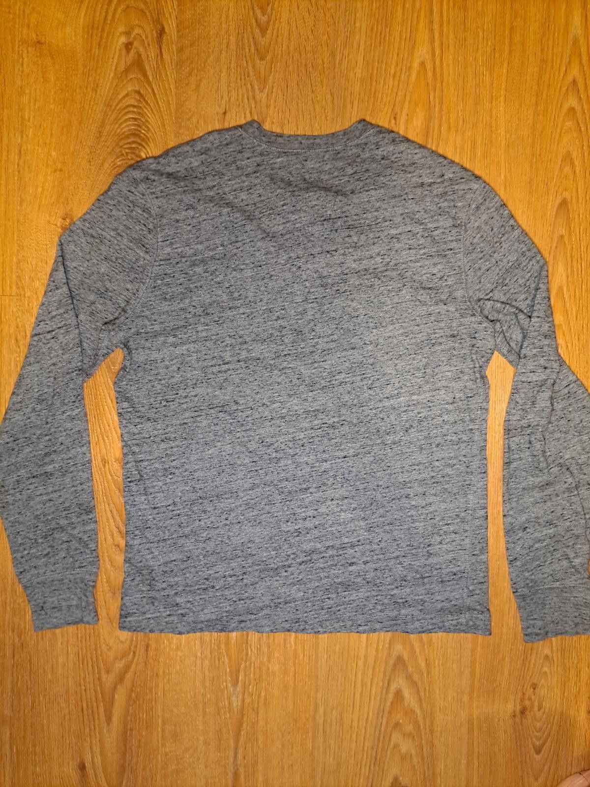 J.Crew J Crew Sweater Mens Small Gray 100% Cotton Henley Size US S / EU 44-46 / 1 - 4 Thumbnail
