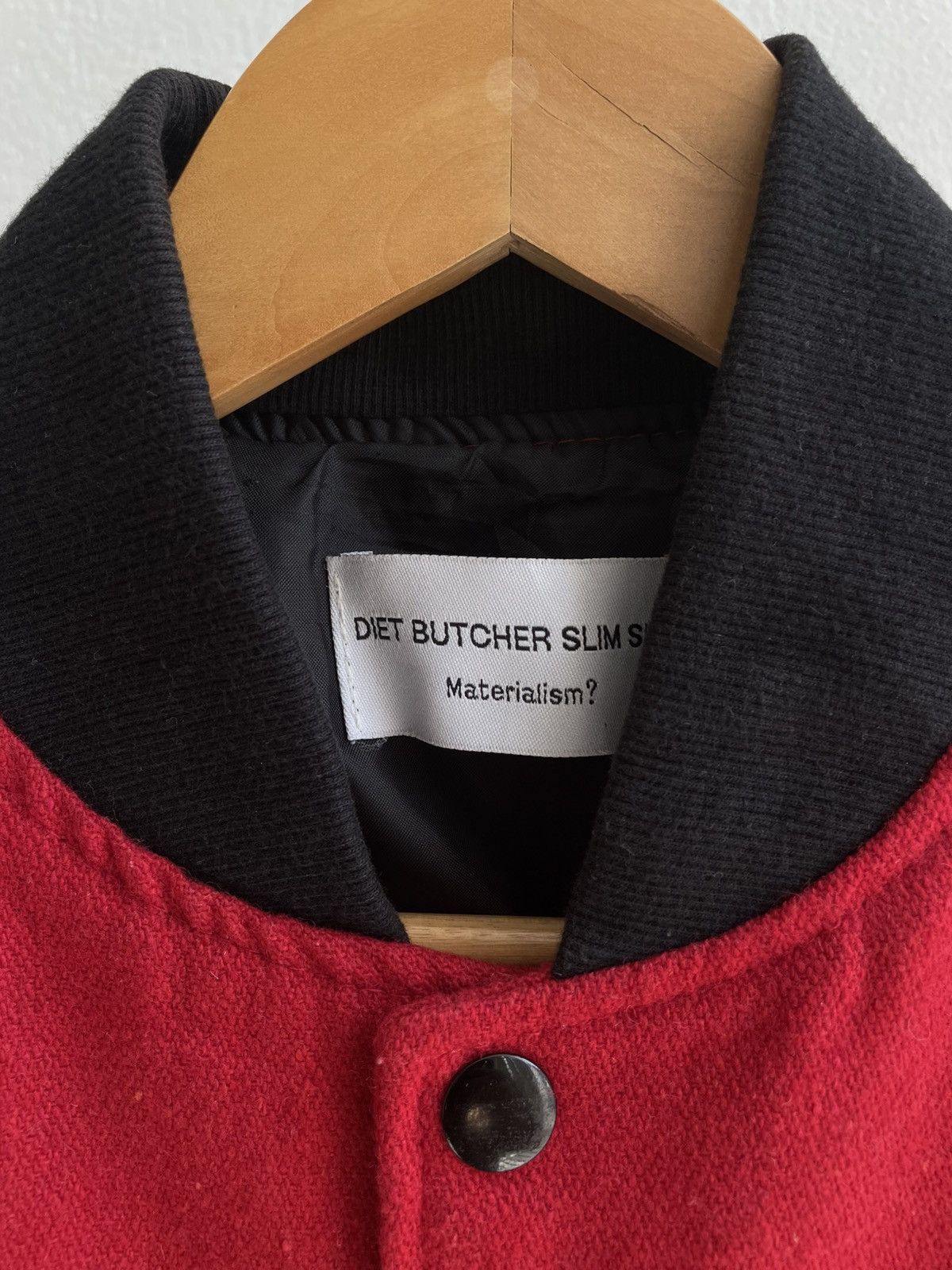 Diet Butcher Slim Skin Diet Butcher Slim Skin "Materialism" The Eyes Varisty Jacket Size US M / EU 48-50 / 2 - 8 Thumbnail