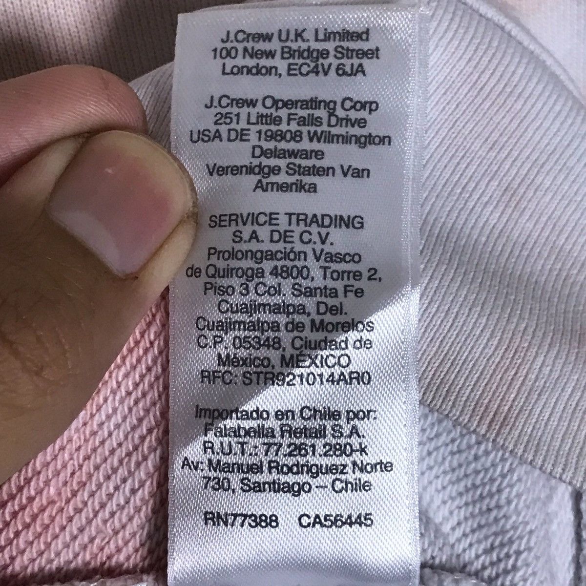 Vintage J. Crew Tie Dye Pullover Jumper Sweatshirt