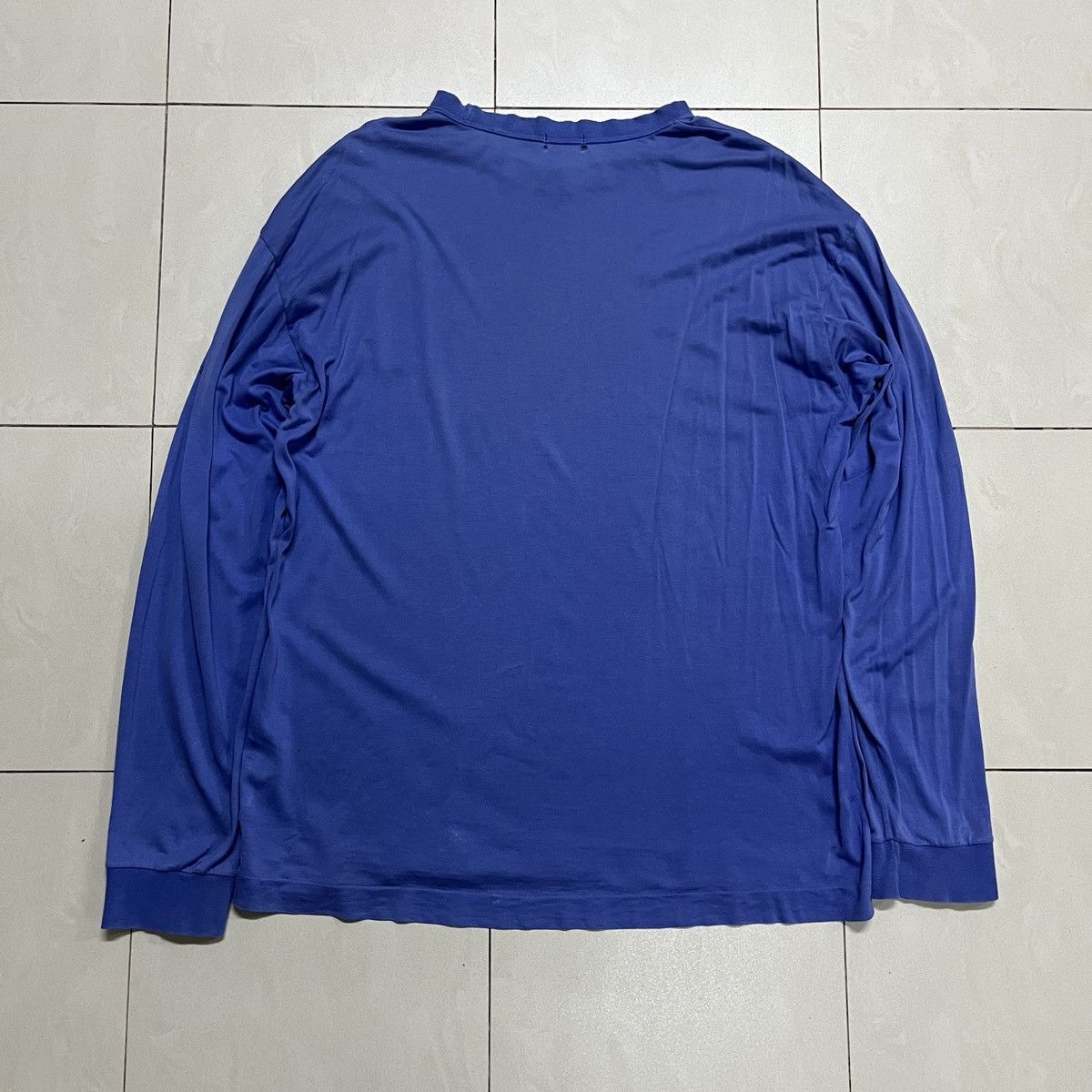 Issey Miyake × Japanese Brand × Vintage Vintage Issey Miyake Distressed Longsleeve T Shirt Size US M / EU 48-50 / 2 - 10 Thumbnail