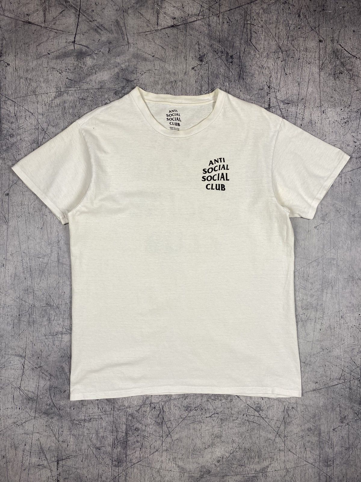 Anti Social Social Club Vintage Anti Social Social Club Big Logo Tee T Shirt Size US L / EU 52-54 / 3 - 5 Thumbnail