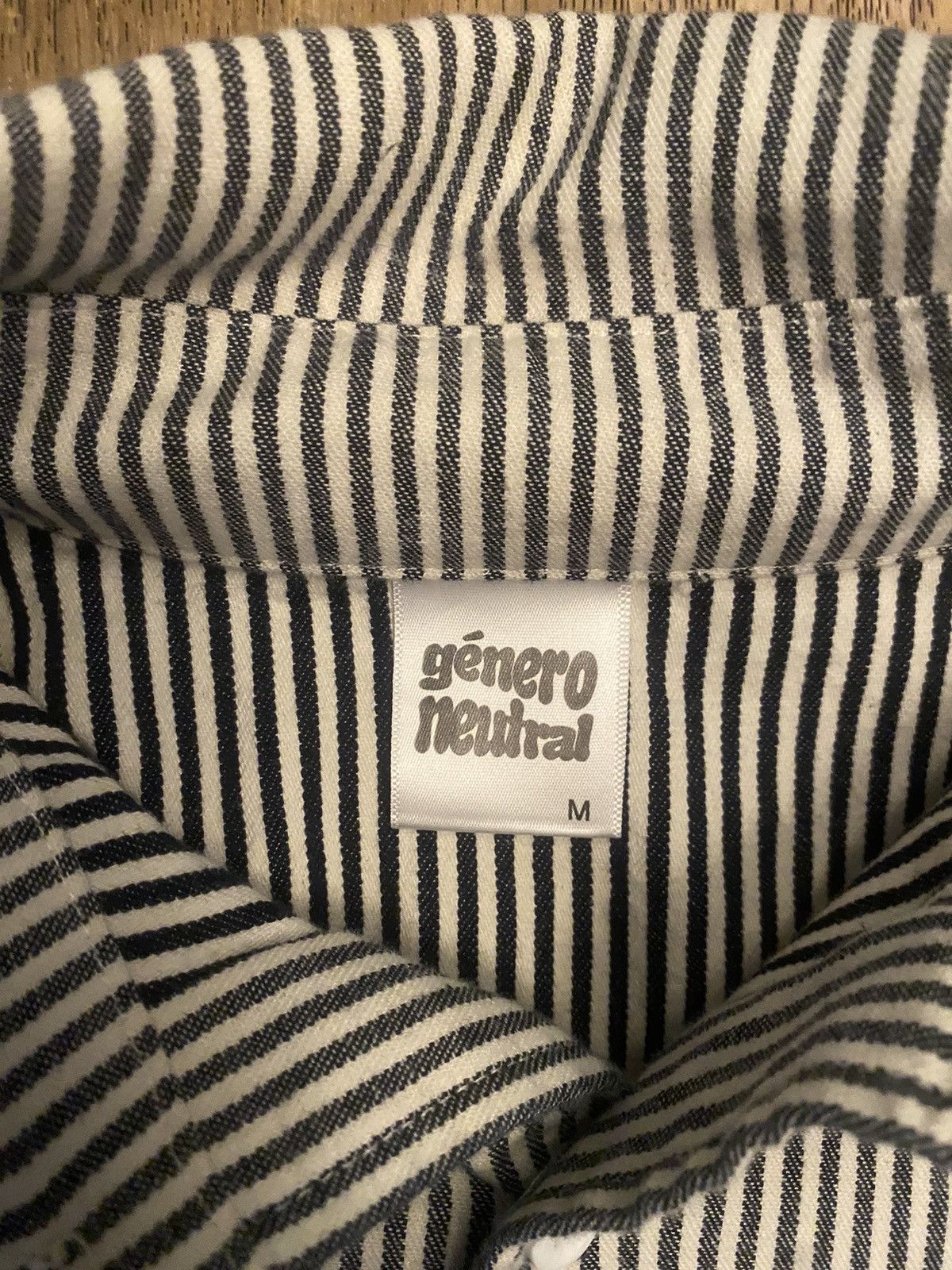 Vintage Genero Neutral Helen’s Wines Striped Shirt Size US M / EU 48-50 / 2 - 5 Thumbnail