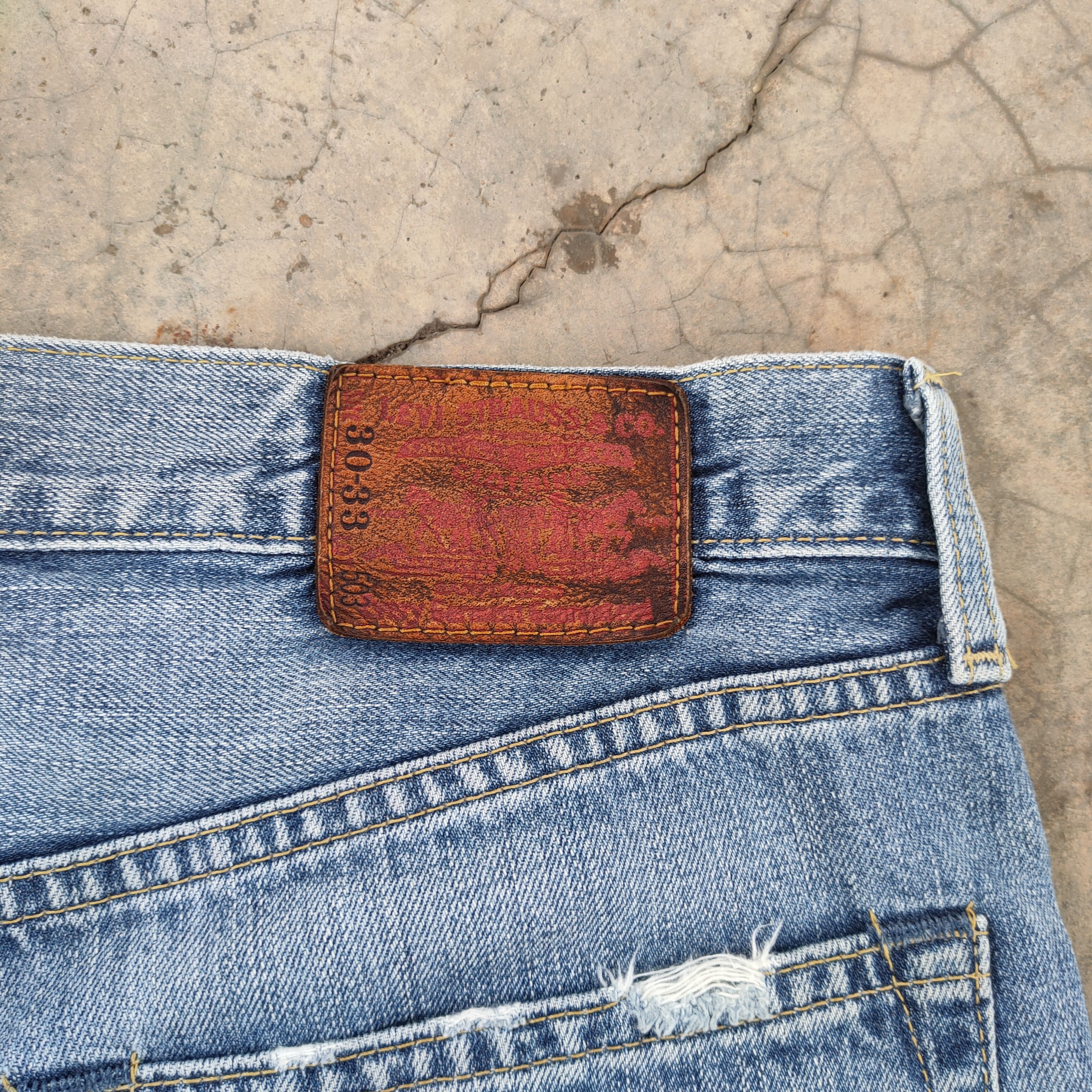 Levi's Vintage Clothing W30 VINTAGE LEVI'S 503 FADED DENIM JEAN PANTS Size US 30 / EU 46 - 11 Thumbnail