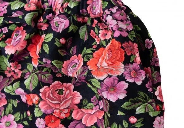 Comme des Garcons Comme des Garcons size XS Pink vintage floral design skirt Size 23" - 6 Thumbnail
