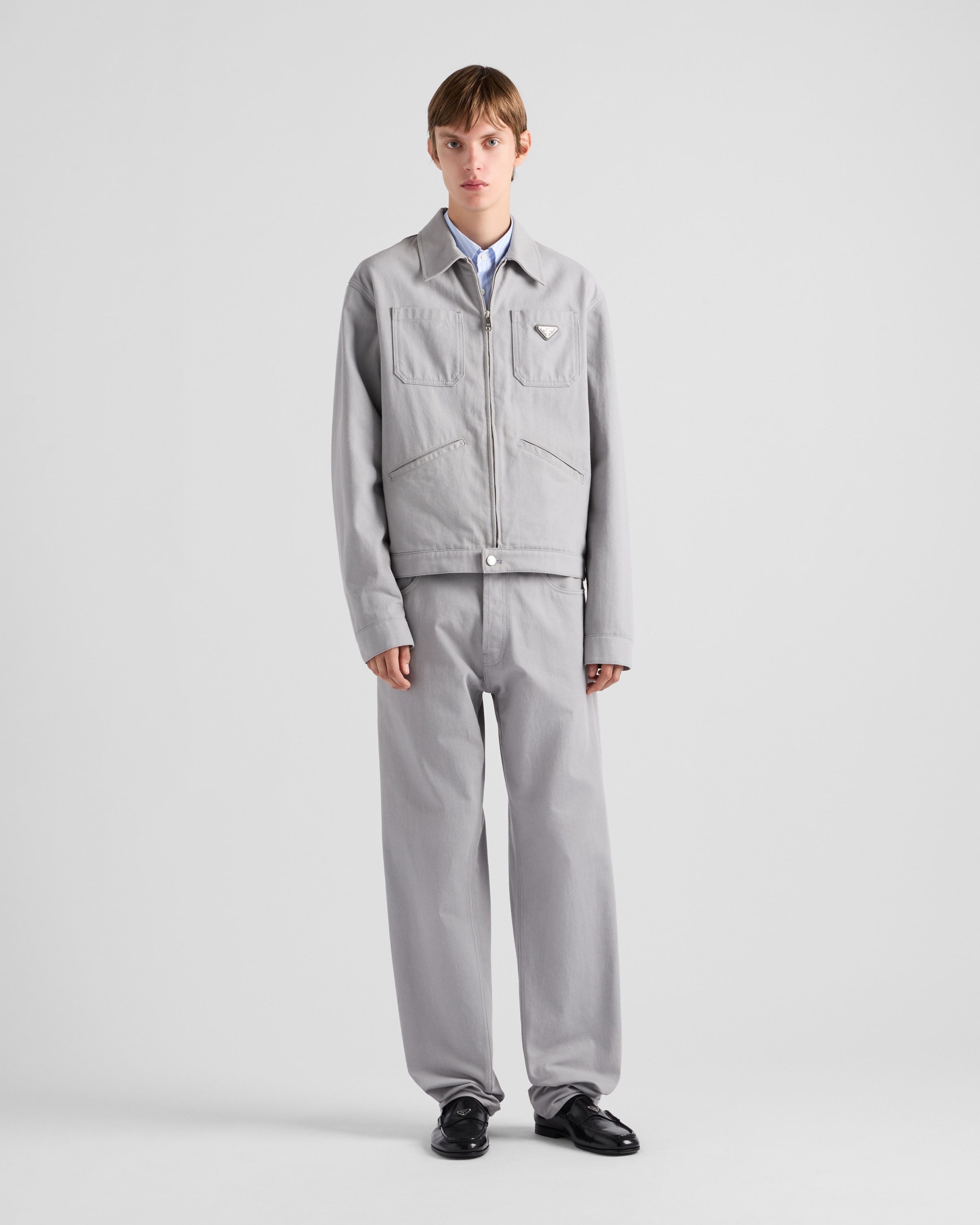 Prada o1bcso1str1025 Five-Pocket Denim Jeans in Grey Size US 36 / EU 52 - 2 Thumbnail