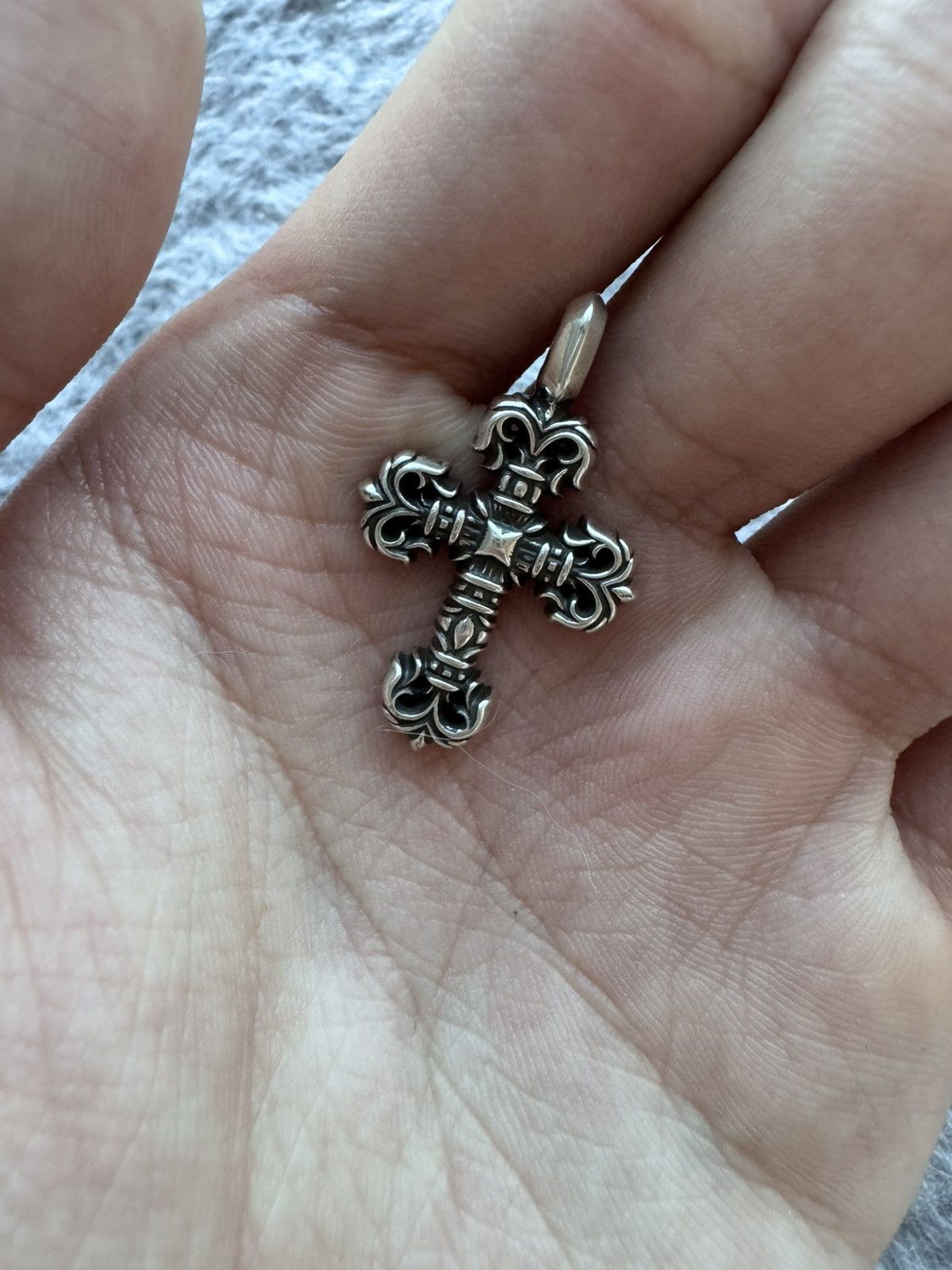 Chrome Hearts Chrome Hearts Sliver Filigree Cross Size ONE SIZE - 6 Thumbnail