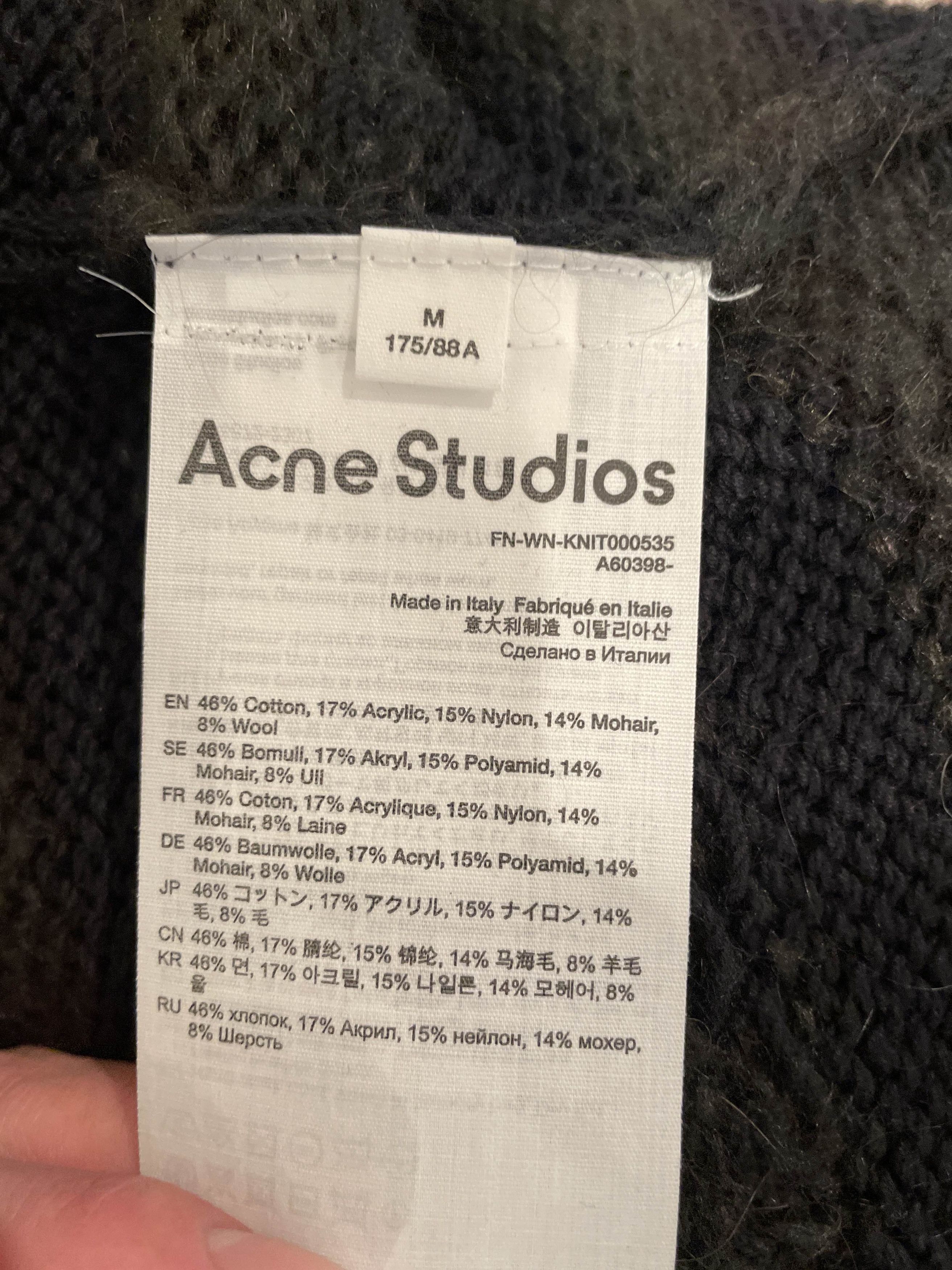 Acne Studios Acne Studios Distressed stripe cardigan Size M / US 6-8 / IT 42-44 - 4 Thumbnail