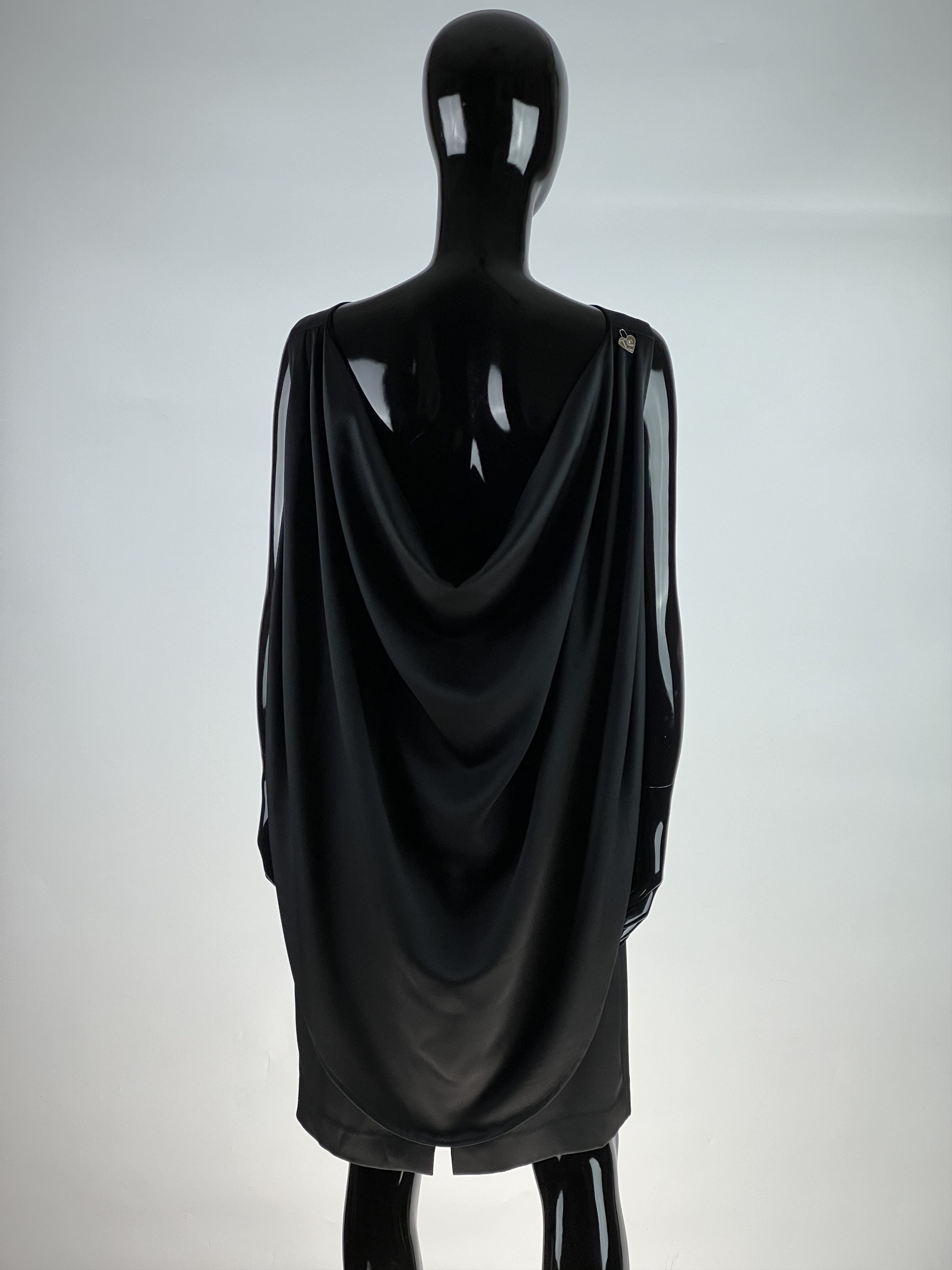 TWINSET Twin-Set Black Sleeveless Dress Size L Size L / US 10 / IT 46 - 3 Thumbnail