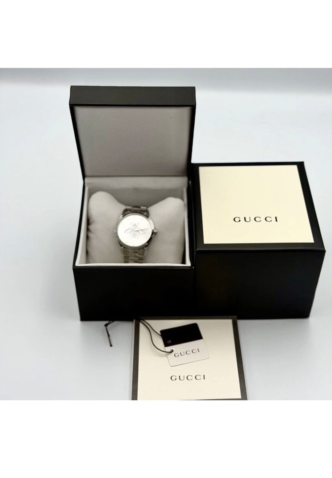 Gucci Gucci G-Timeless Silver Bee Dial Women's Watch YA1264126 Size ONE SIZE - 8 Thumbnail