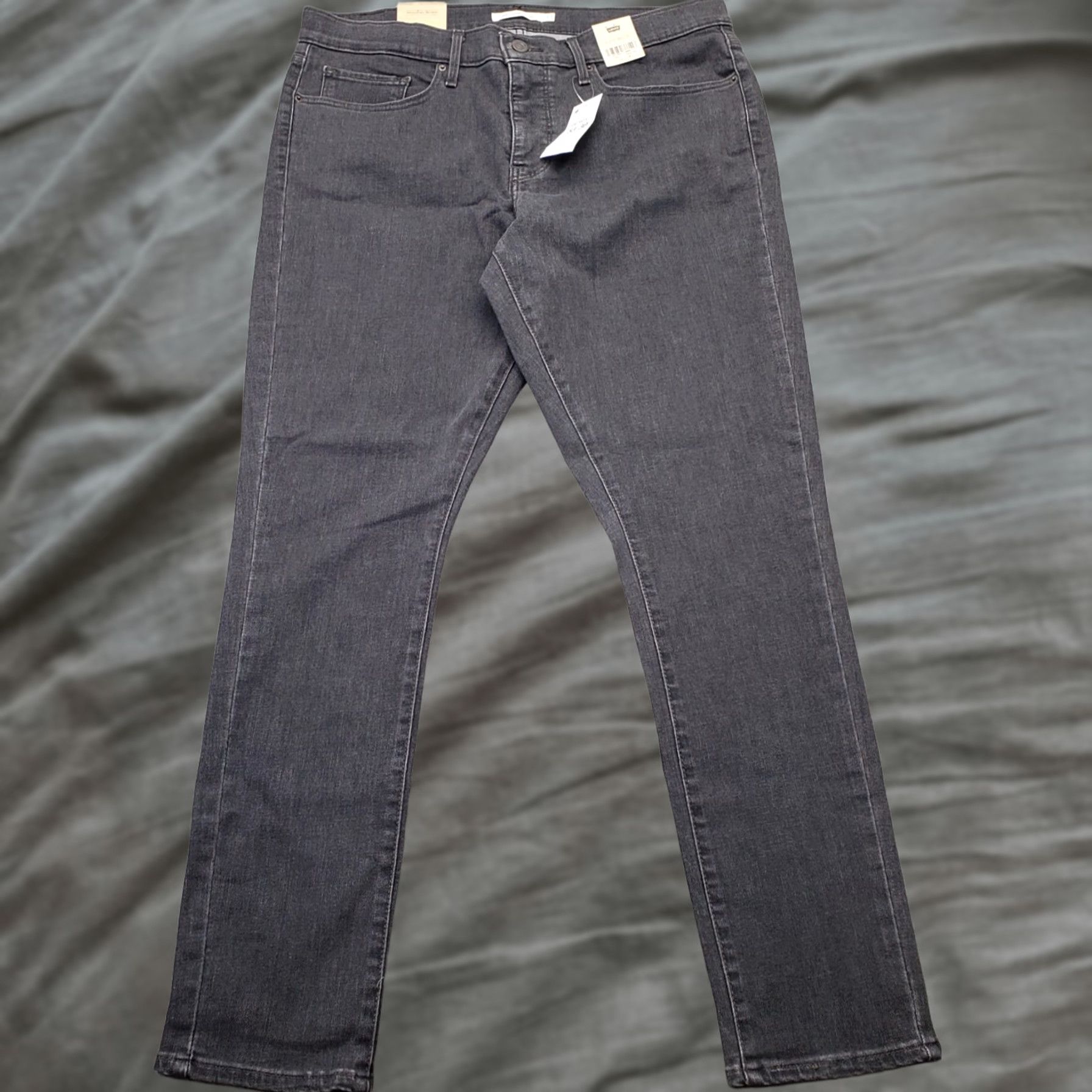 Levi's Levi's 311 Skinny Jeans Women Black Denim Cotton Stretch Mid Rise 33x30 Jeans Womens Regular 33 Modern Size 24" / US 00 / IT 34 - 1 Thumbnail