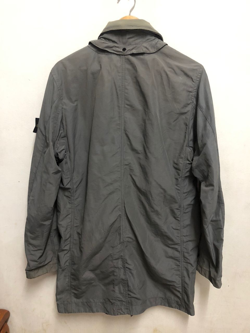 Stone Island Mid-length micro reps trench coat Size US L / EU 52-54 / 3 - 3 Thumbnail