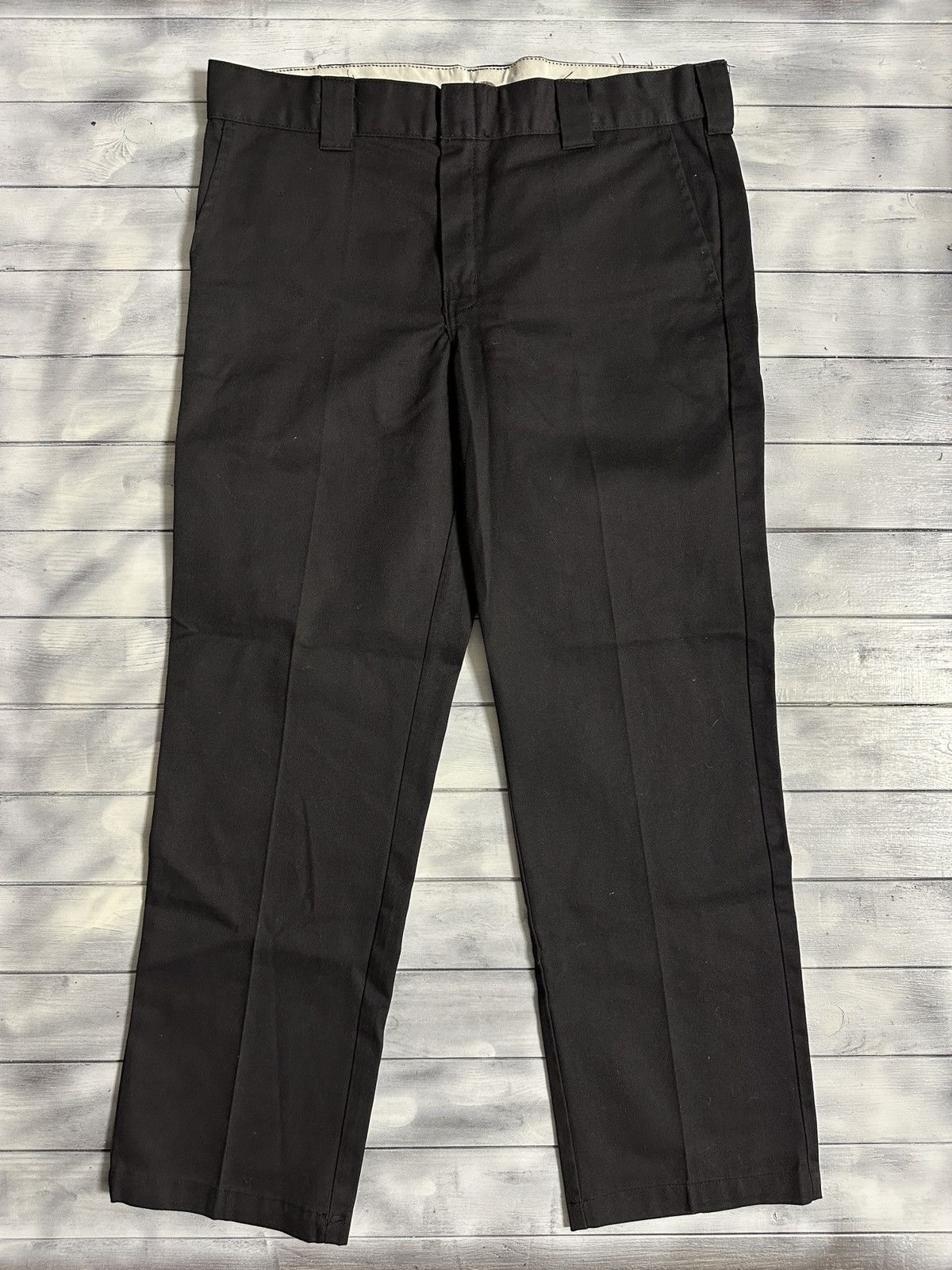 Vintage Rare Work Pants Dickies Size 36x32 Slim Straight. Size US 36 / EU 52 - 4 Thumbnail