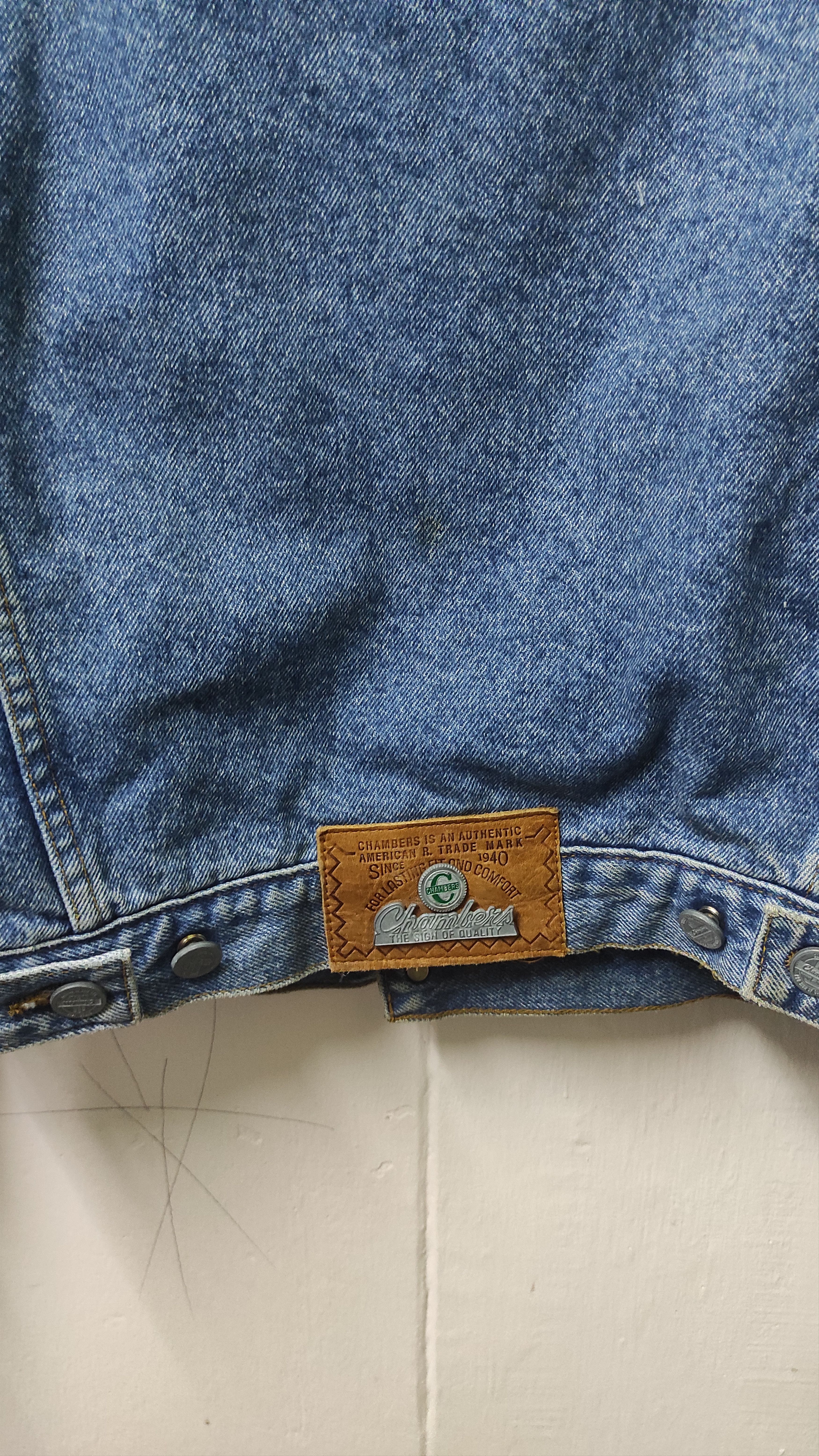 Vintage Vintage chambers denim jacket Size US M / EU 48-50 / 2 - 3 Thumbnail